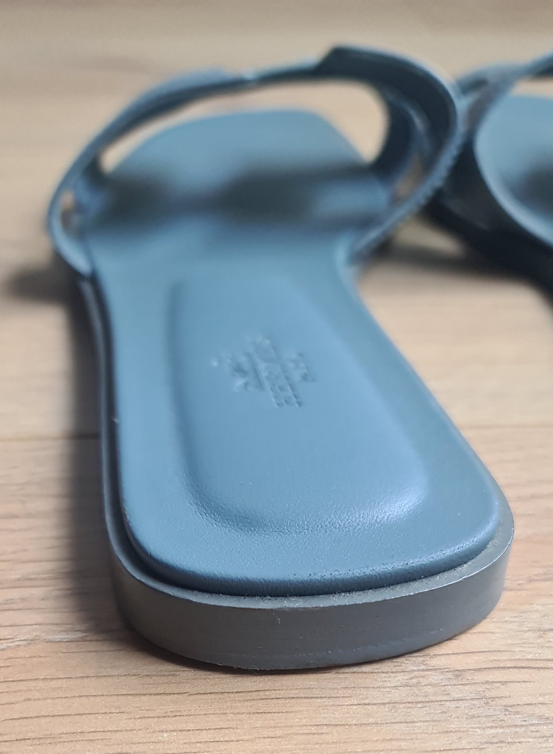Sandales Hermès Oran gris