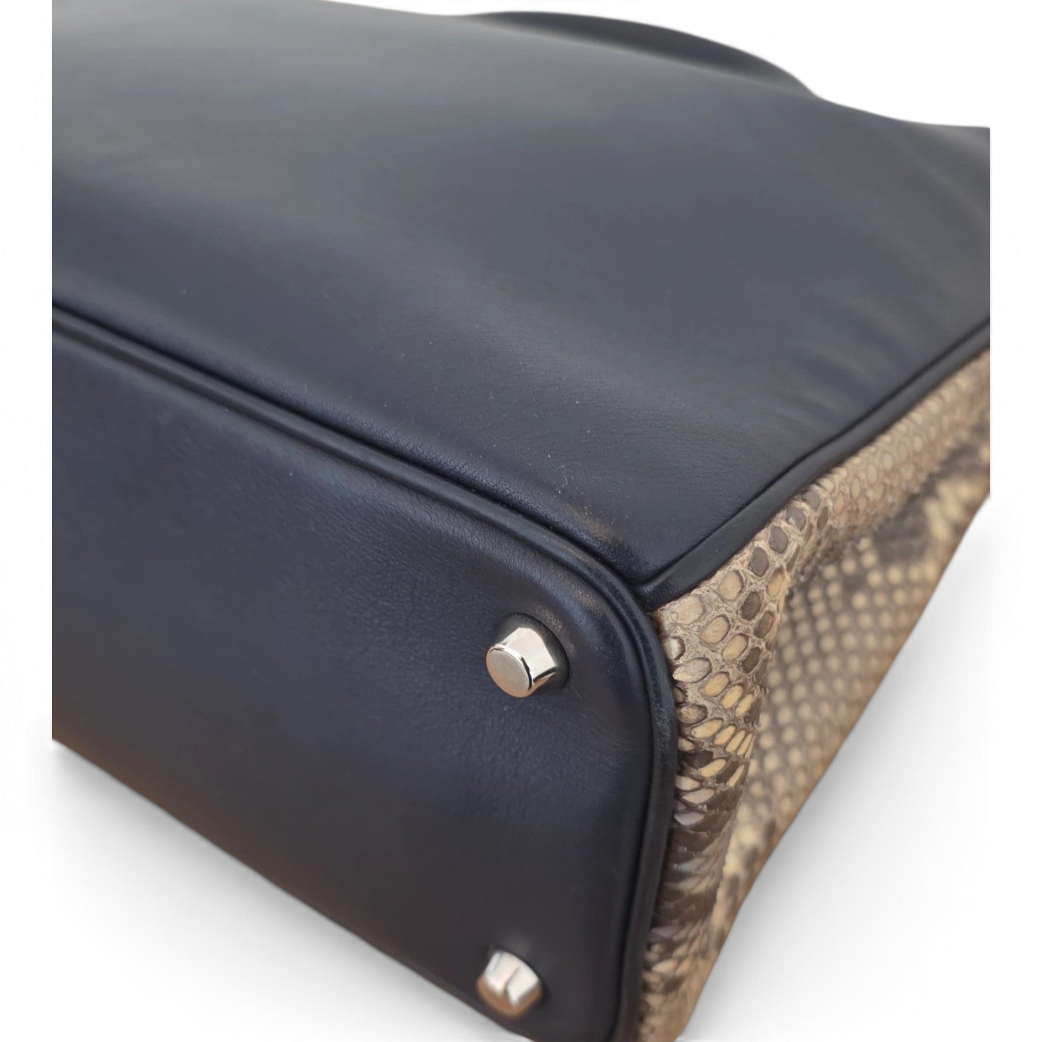 Sac Dior Diorissimo Cuir et Python