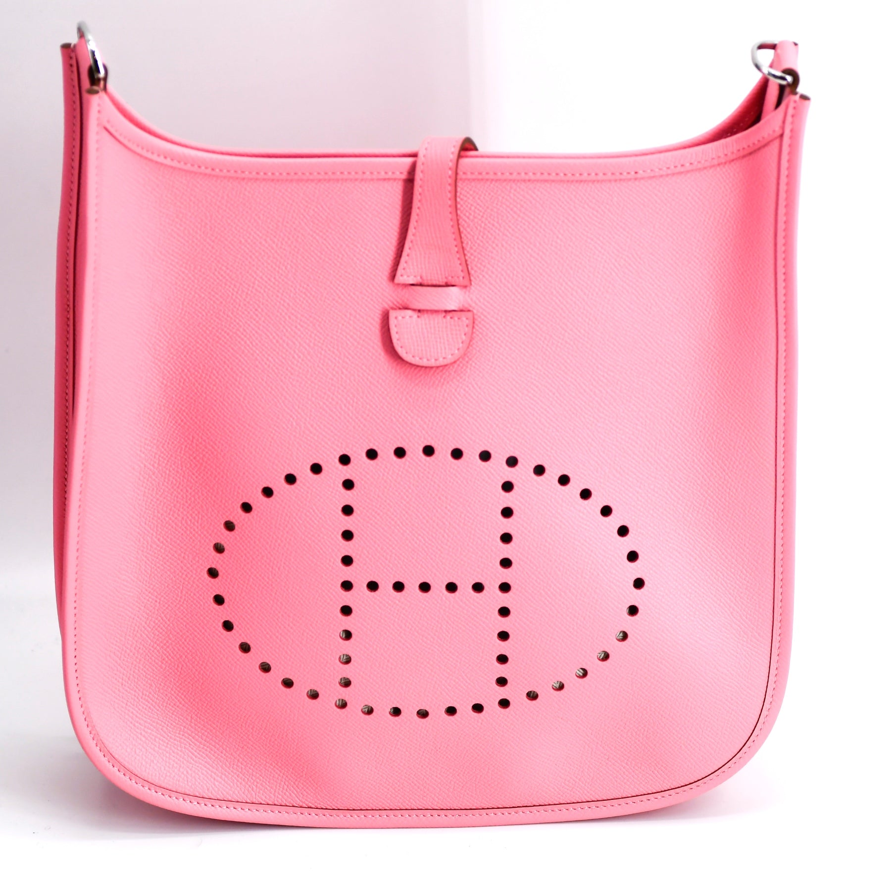 Sac-Hermès-evelyne 29-rose-confetti-epsom