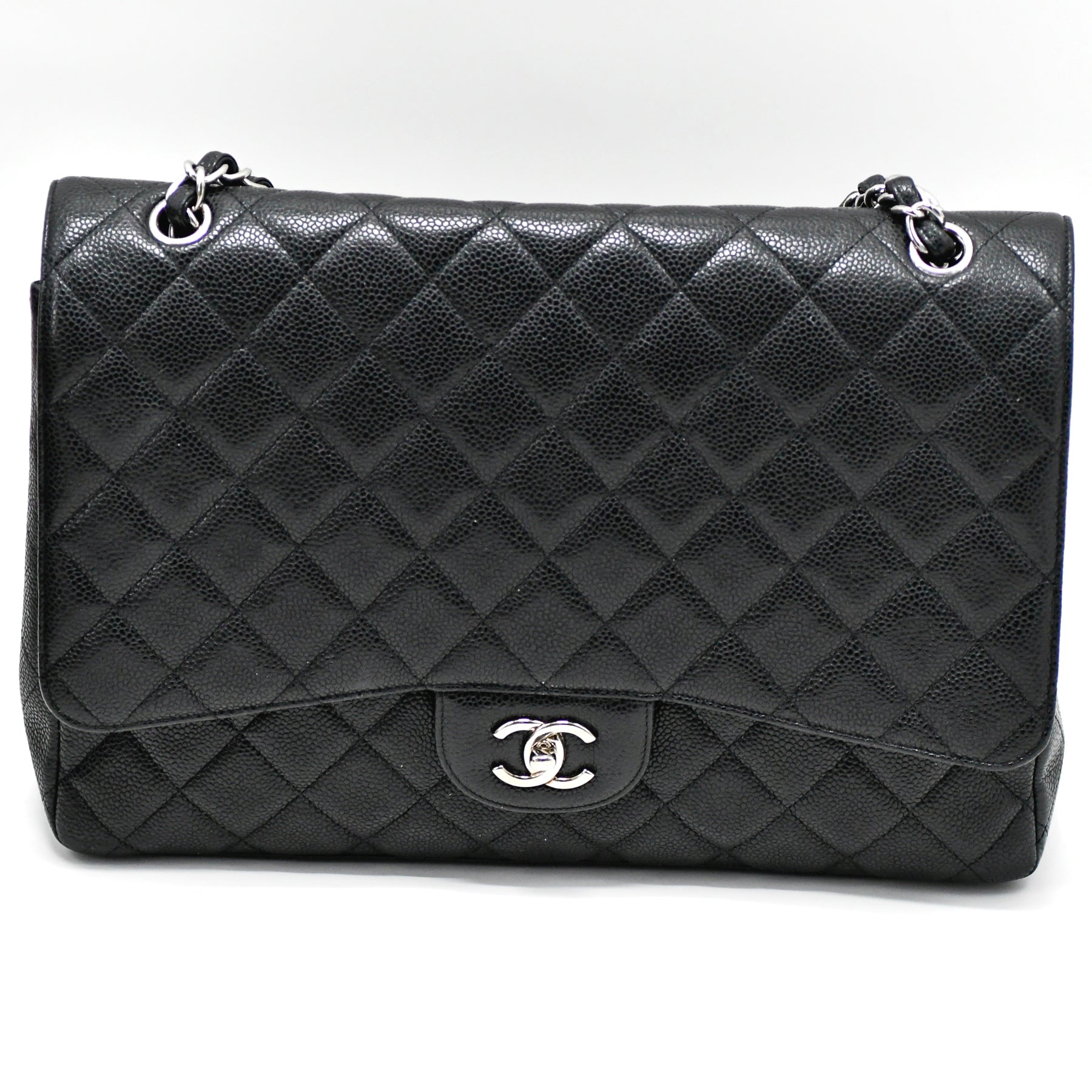 Chanel-Maxi-Jumbo-Caviar-Noir