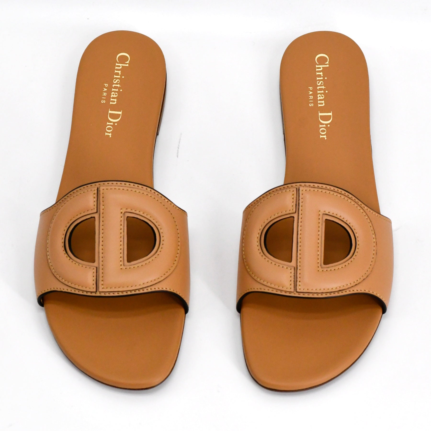 Mules-Dior-D-Club-Gold