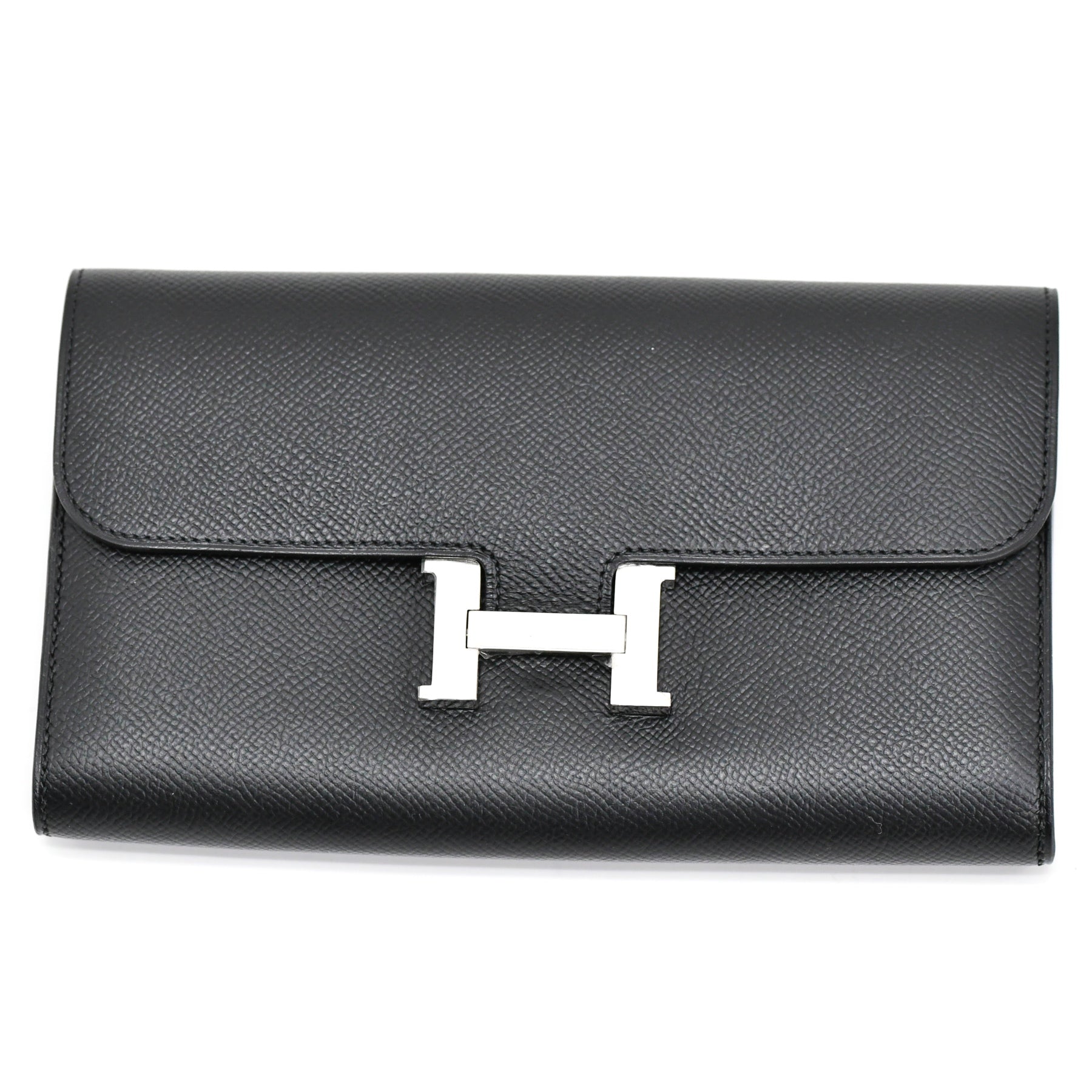 Portefeuille-Hermès-Constance-Noir
