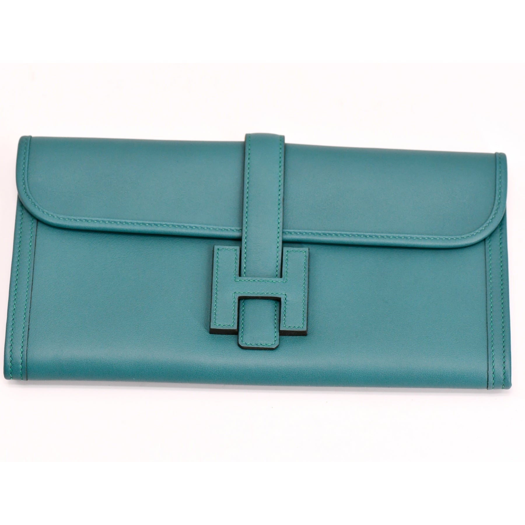 Hermès-Pochette-Jigé-Malachite