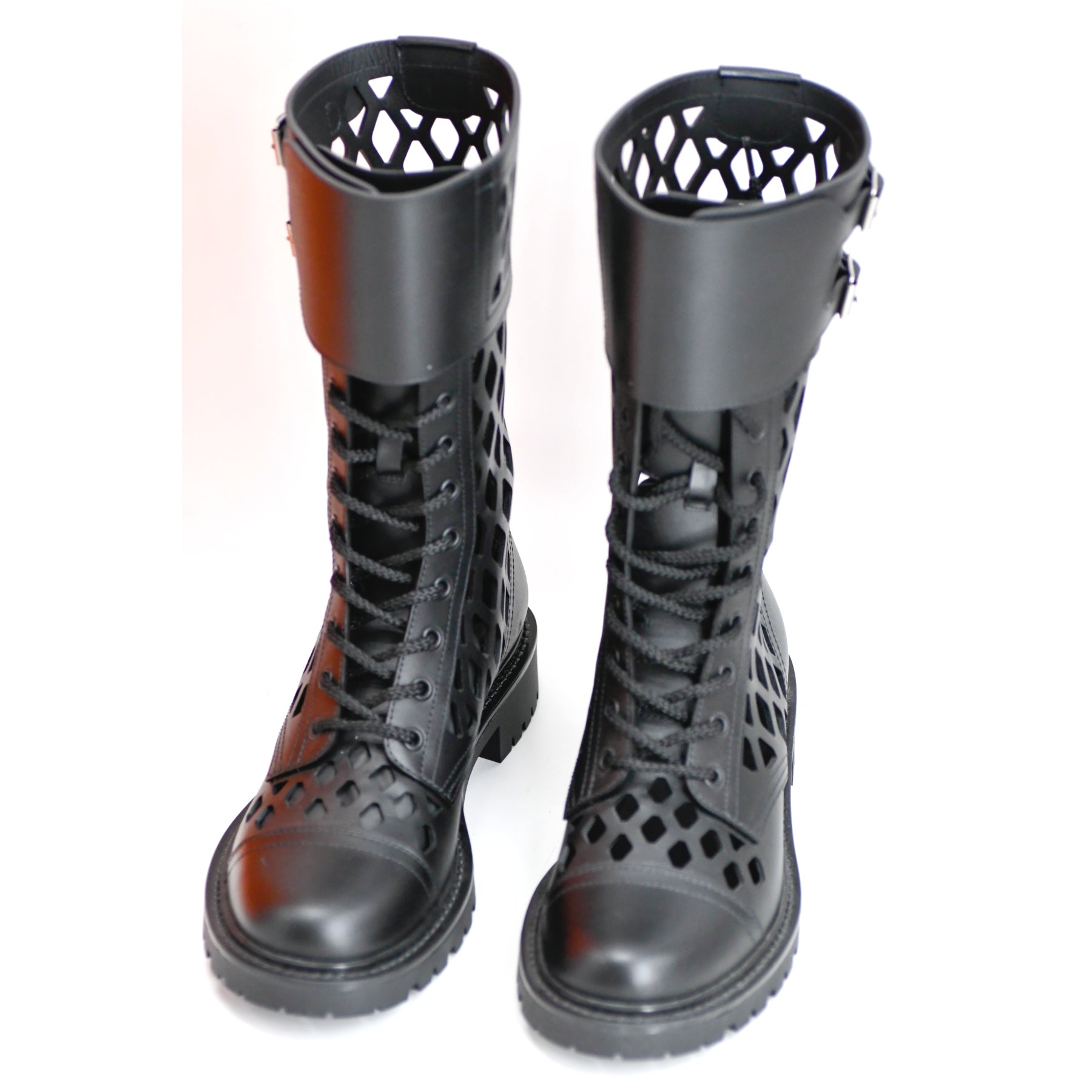 Bottines-Dior-D-Trap-Cuir-38