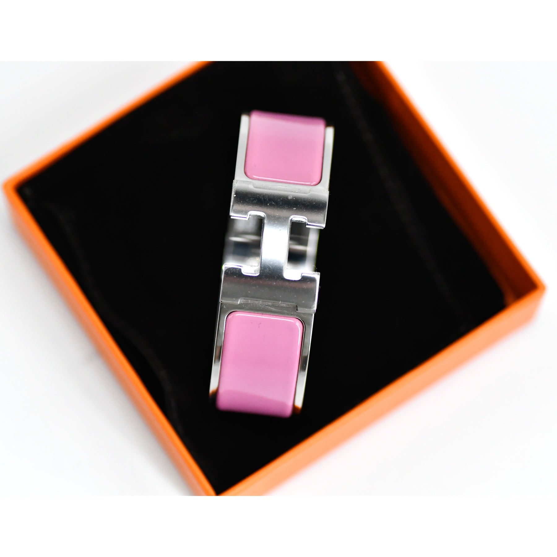 Hermès-Bracelet-Clic-Clac H-Rose