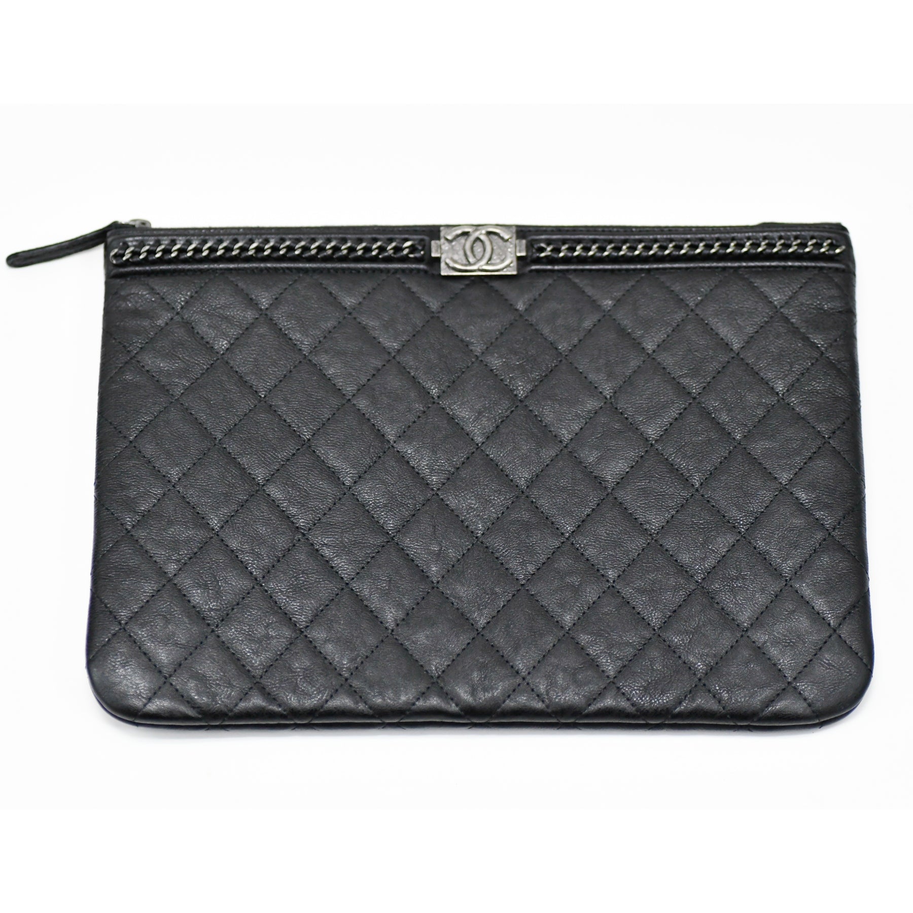 Pochette Chanel Boy noir