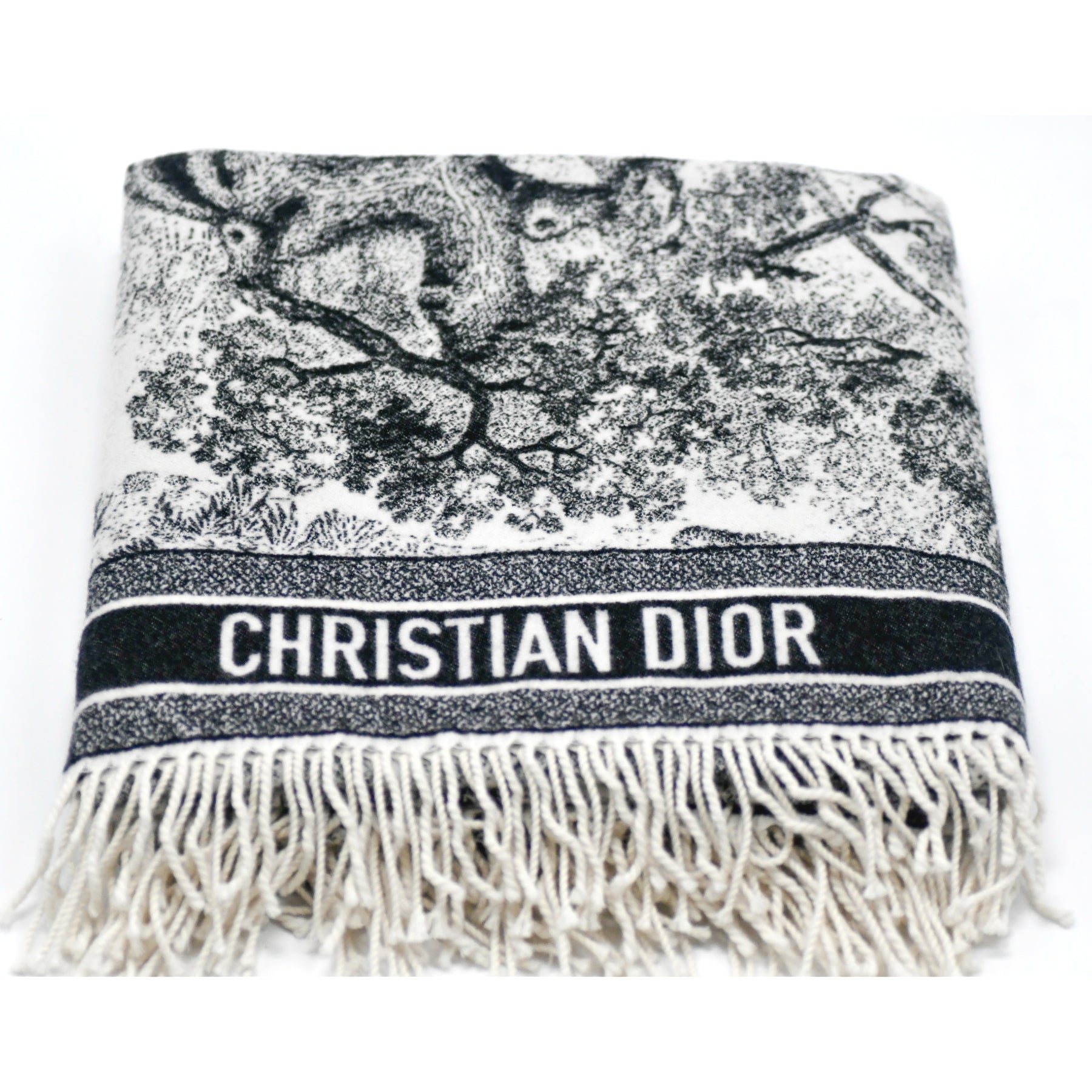 Plaid grande étole Dior