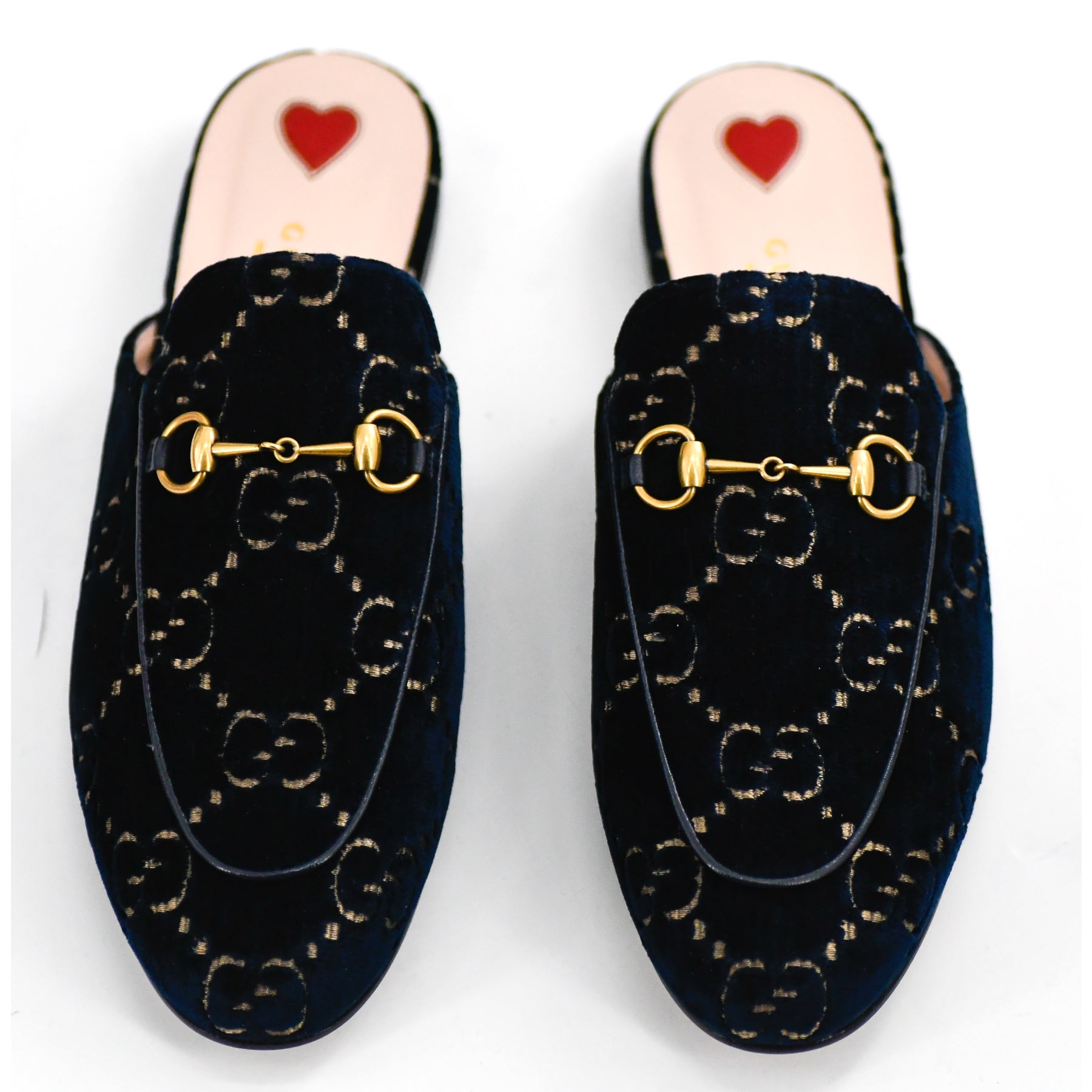 Gucci Princetown velour 40