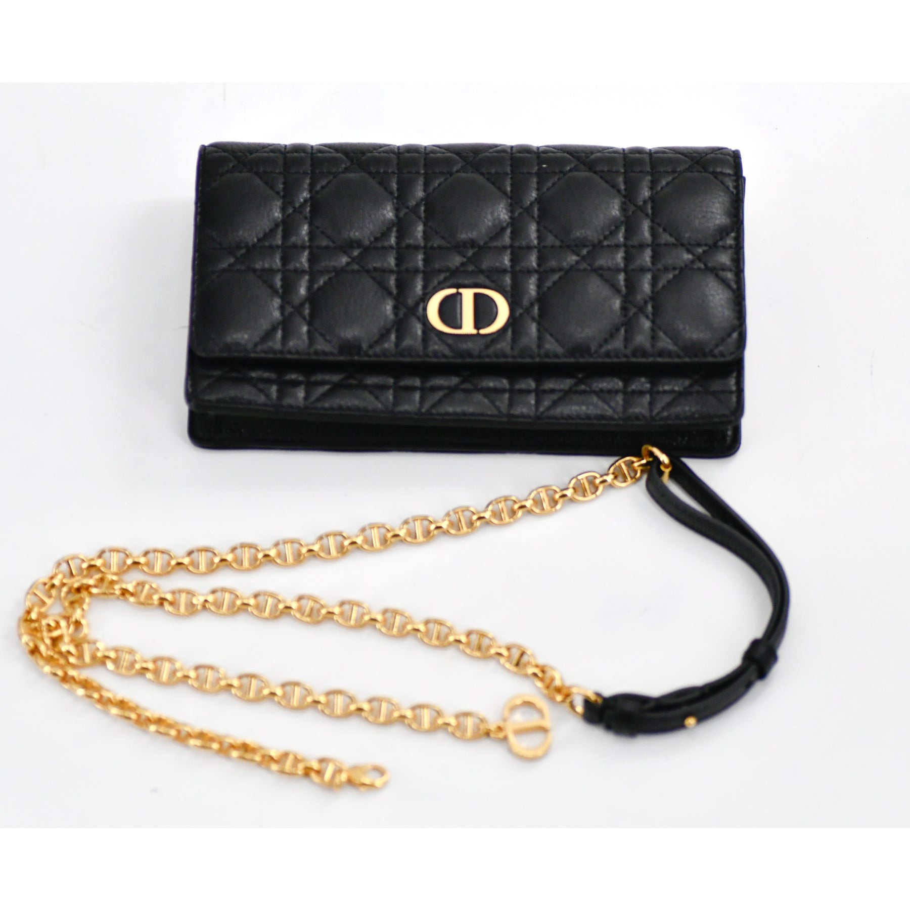 WOC ceinture Dior Caro noir