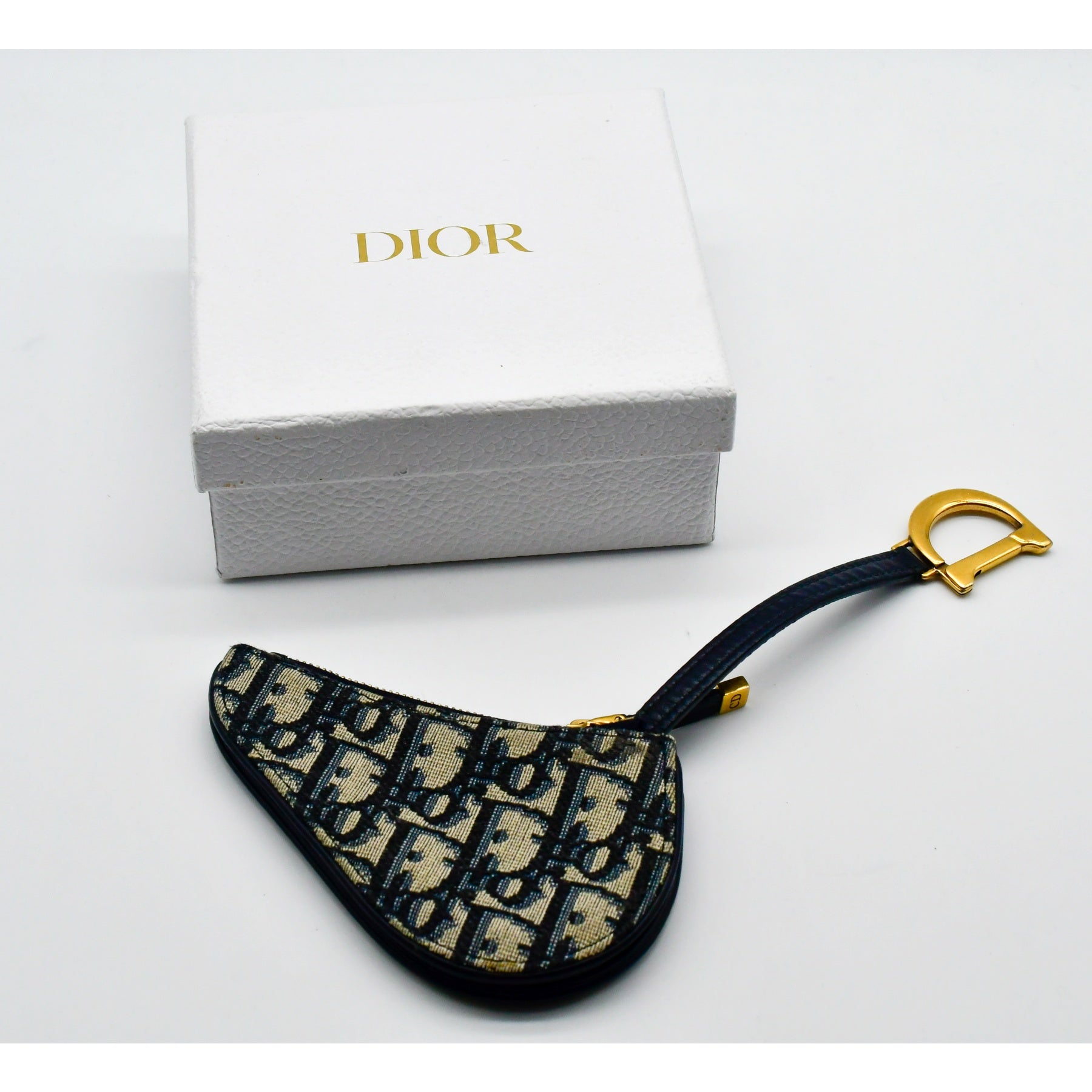 Porte monnaie / Porte clés Dior Saddle