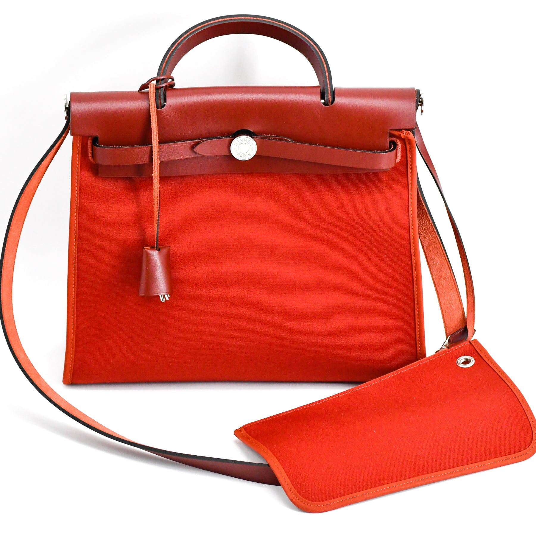 Sac-Hermès-Herbag 31-Rouge-H
