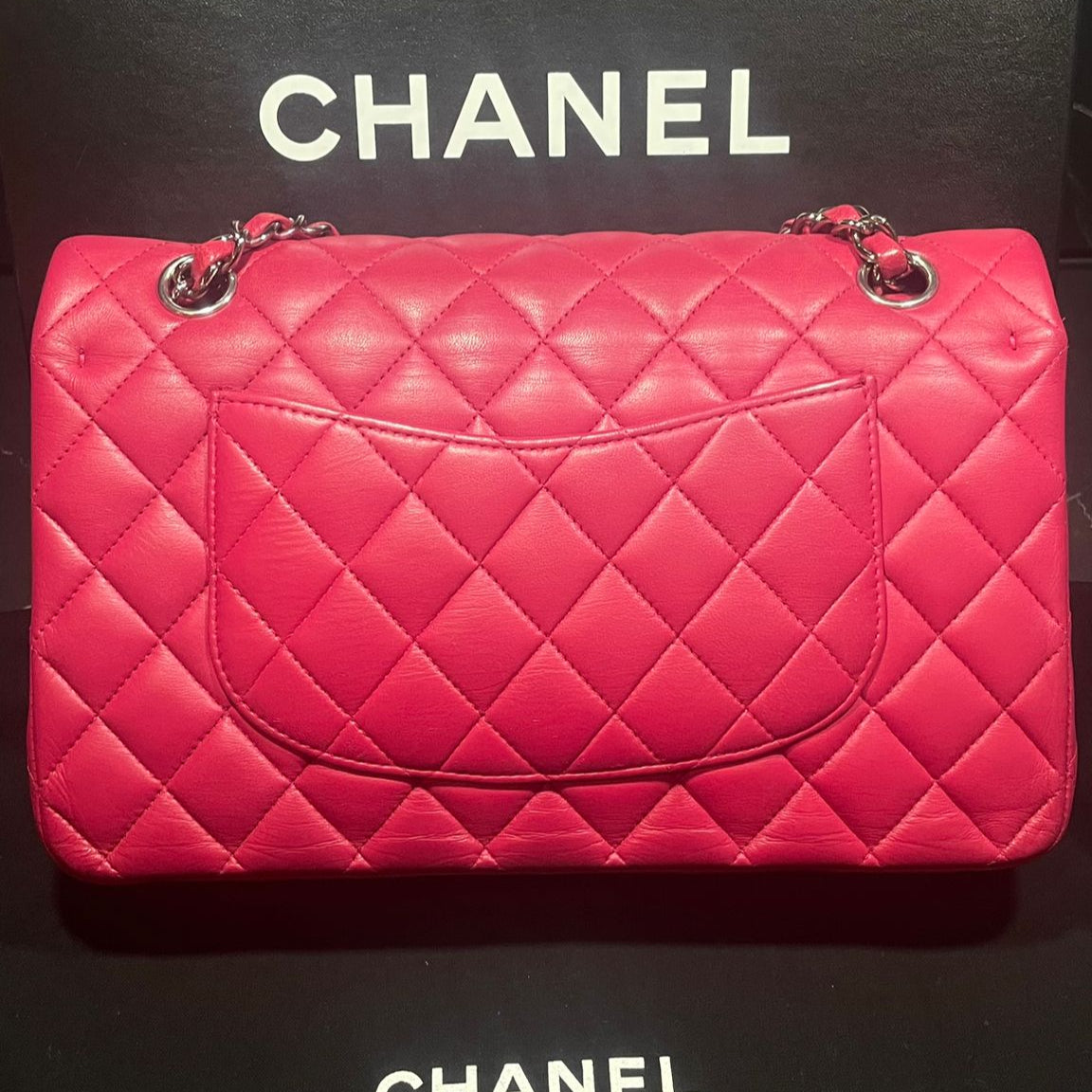 Sac Chanel timeless médium rose