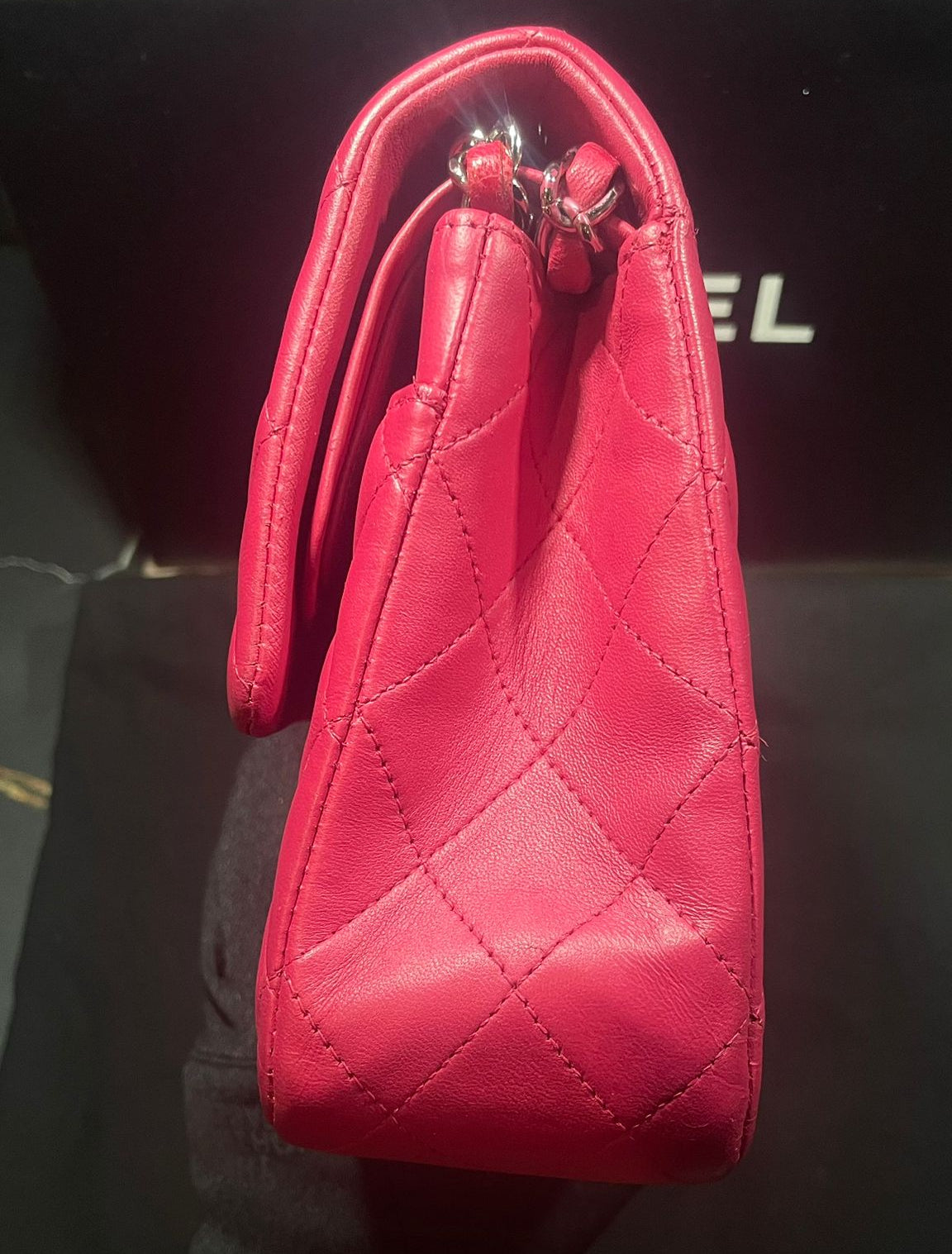 Sac Chanel timeless médium rose