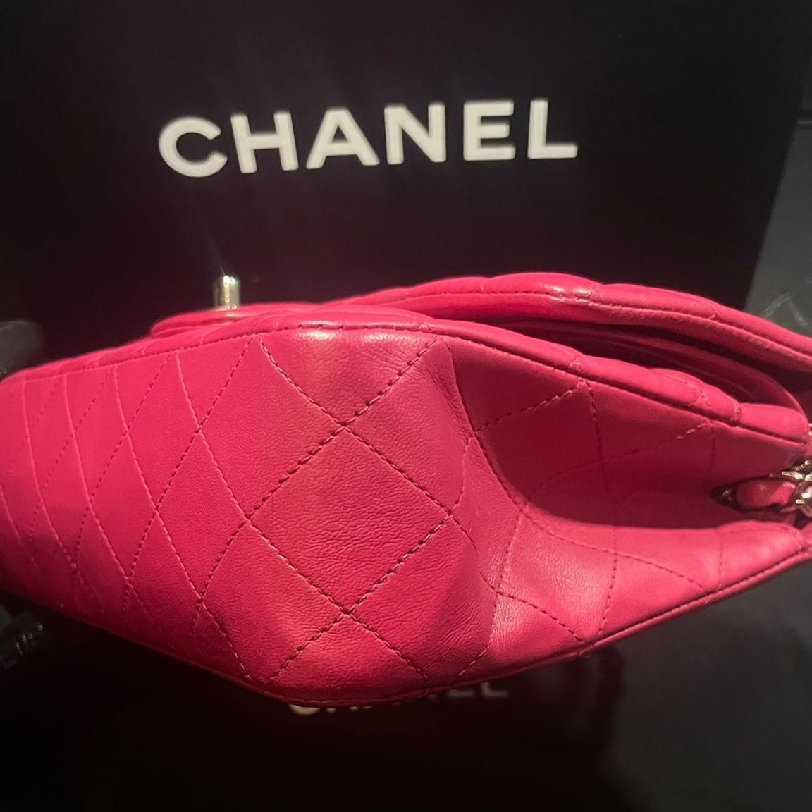 Sac Chanel timeless médium rose