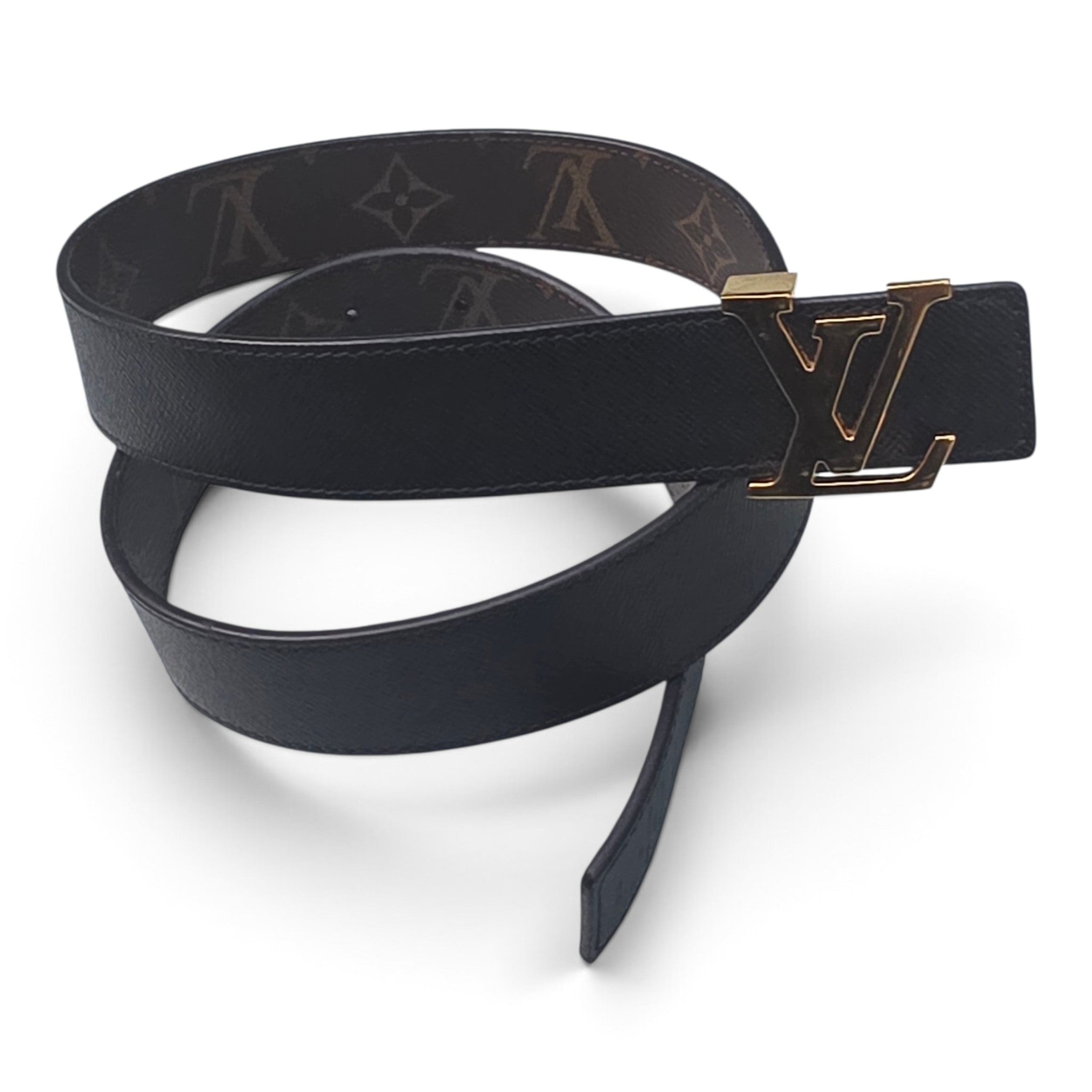 Ceinture LV Initiales 30 mm réversible