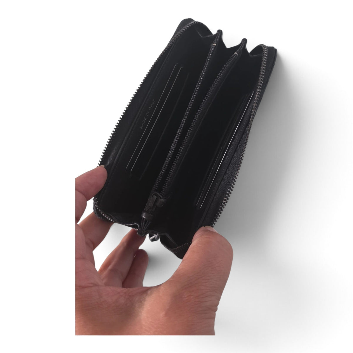 Portefeuille Chanel chevrons So black