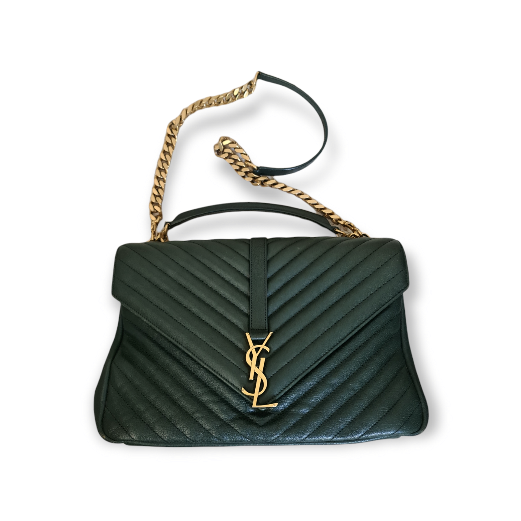 Sac Saint Laurent Collège vert