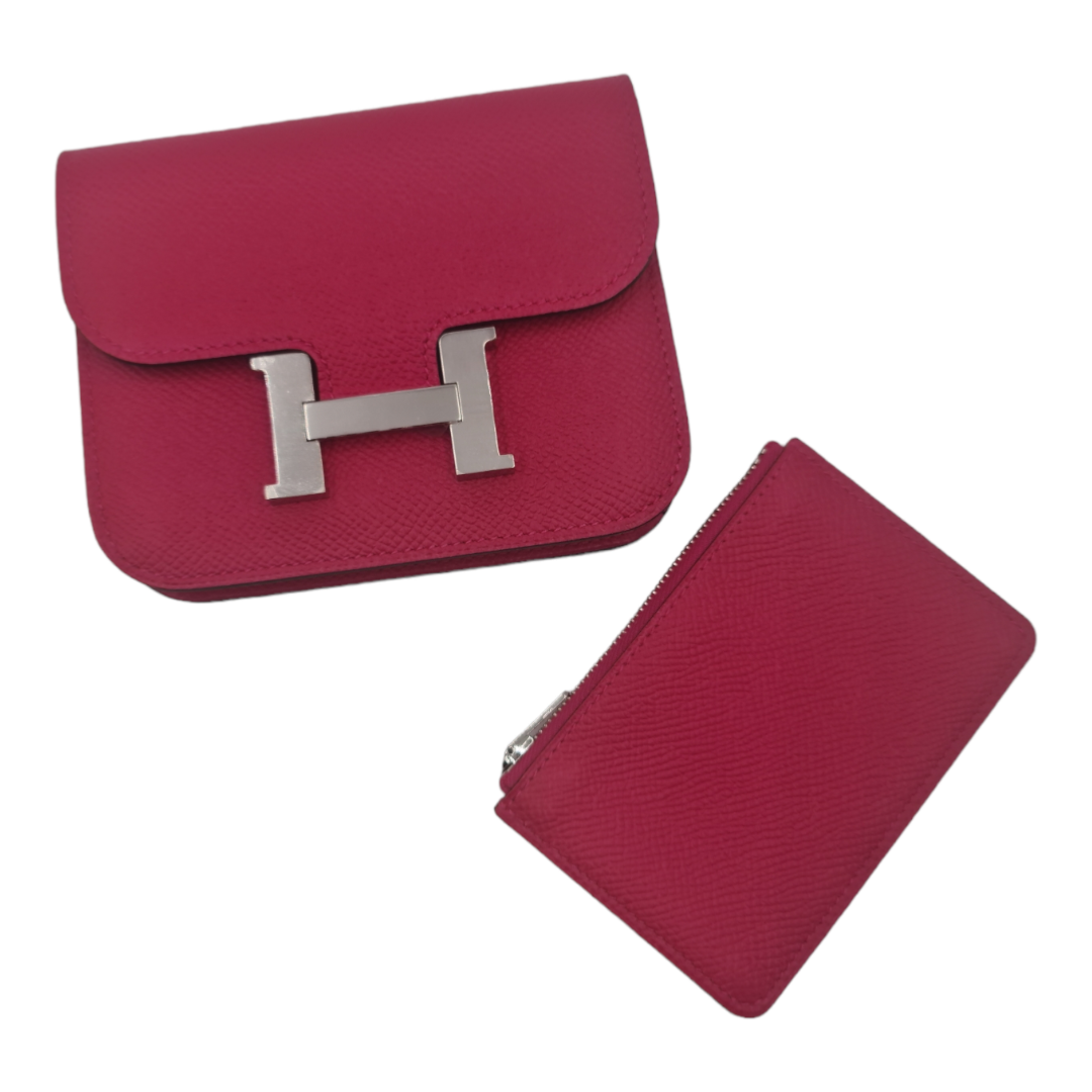 Hermès Constance Slim rose Mexico