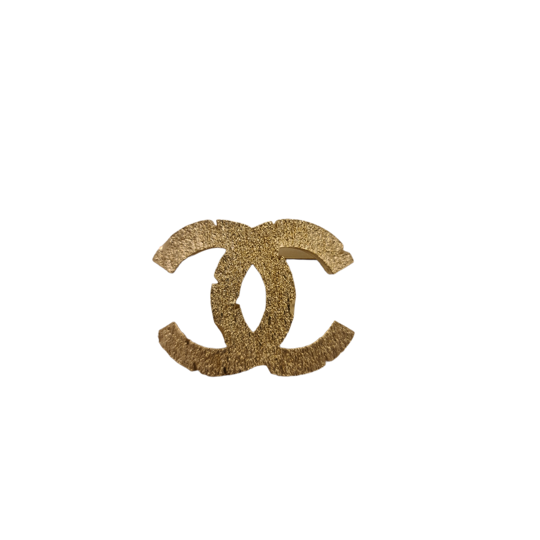 Broche Chanel champagne