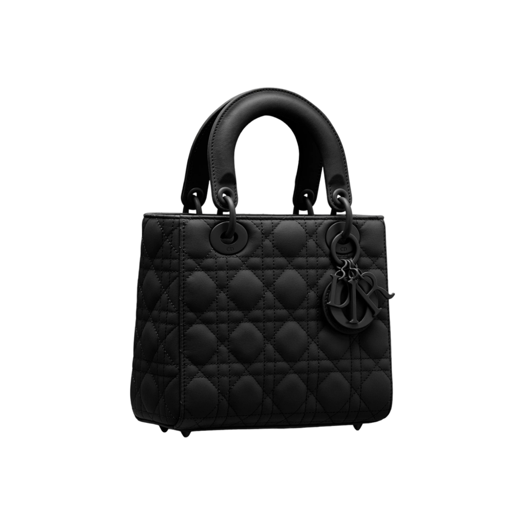 Sac Lady Dior ABCDIOR ultramatte noir