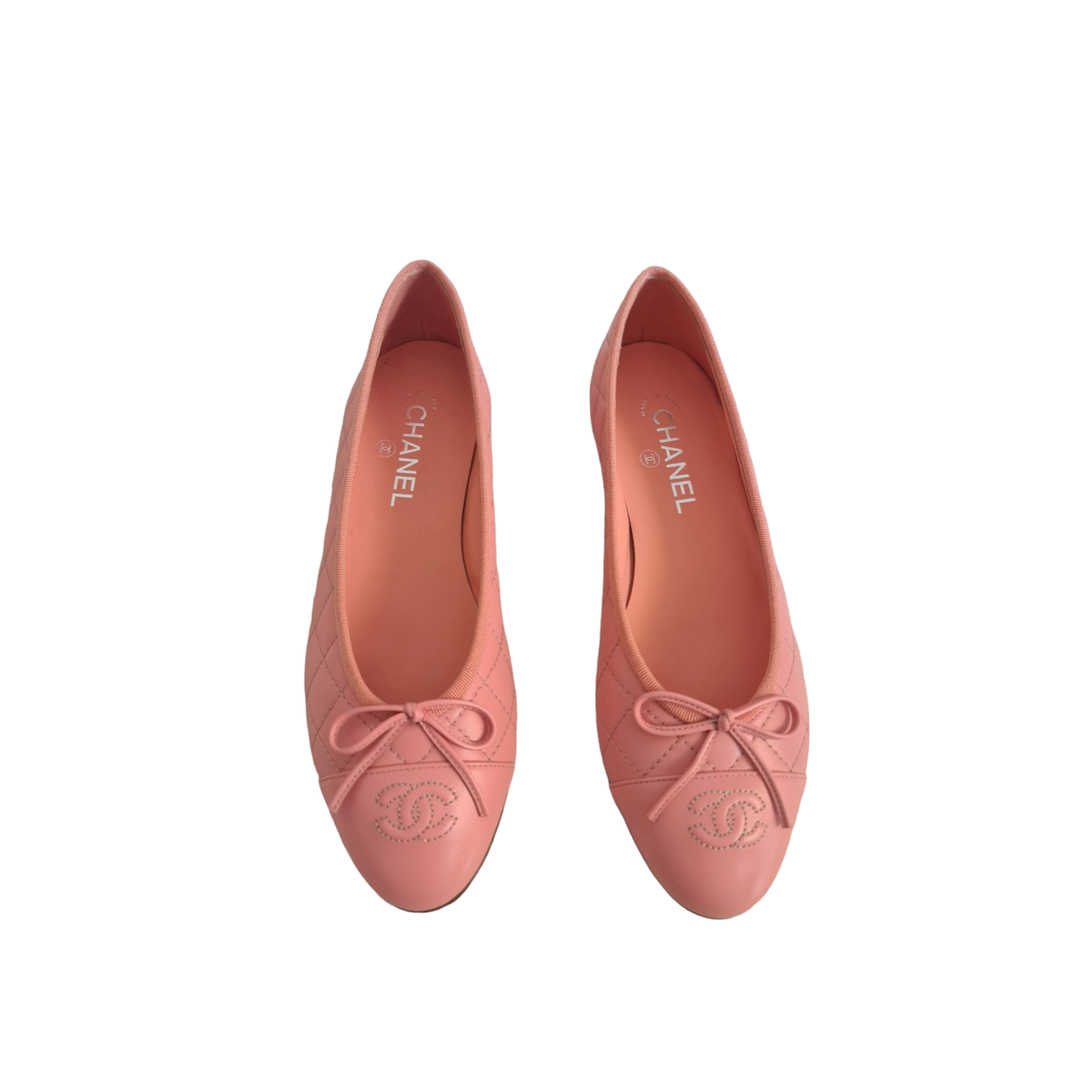 Ballerines Chanel matelassée 40