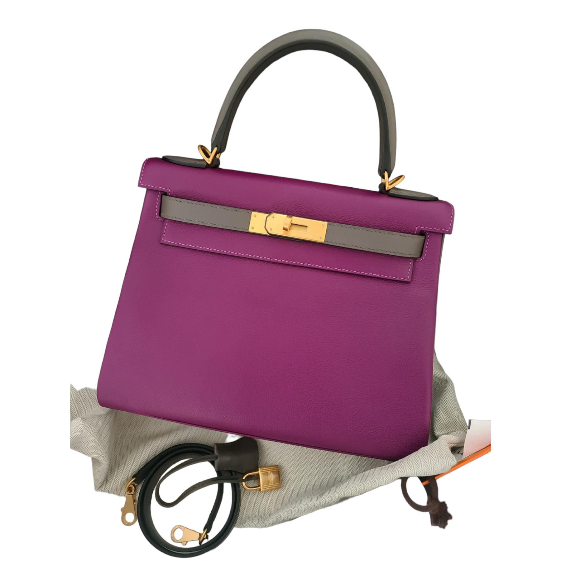 Sac Hermès Kelly 28 commande spéciale