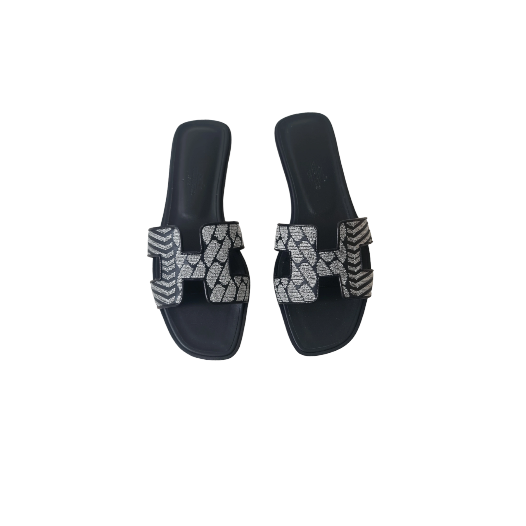 Sandales Oran Hermès 36,5 noir