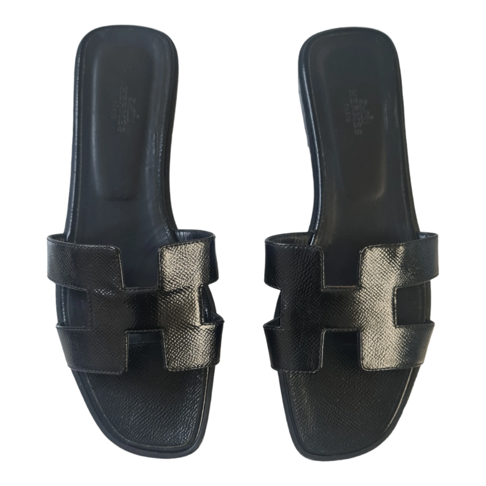 Hermès Oran noir 41