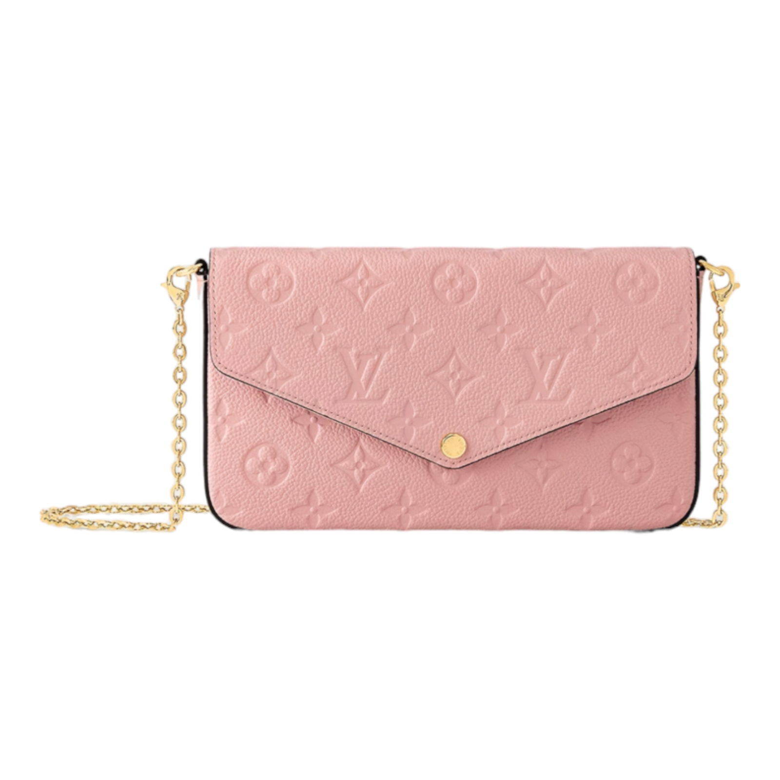 Pochette Louis Vuitton Félicie rose poudré