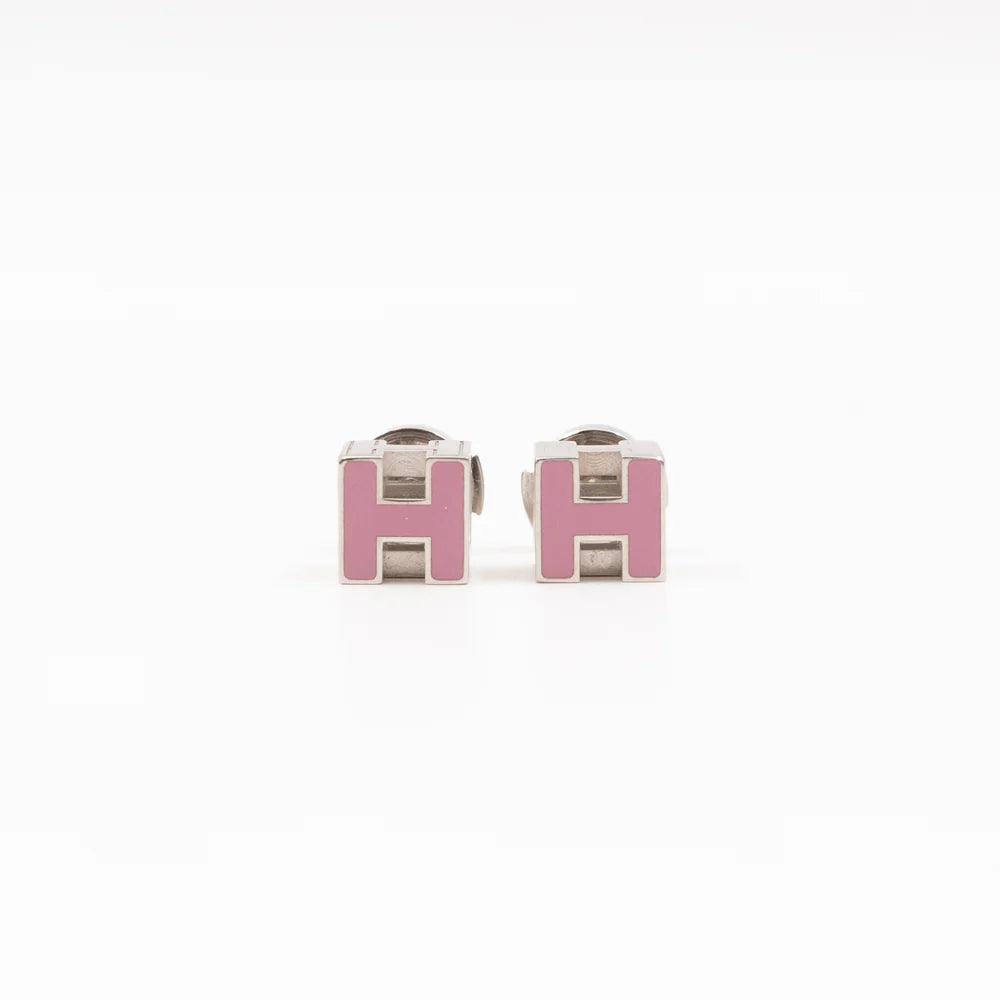 Boucles d'oreilles Hermès Cage d'H