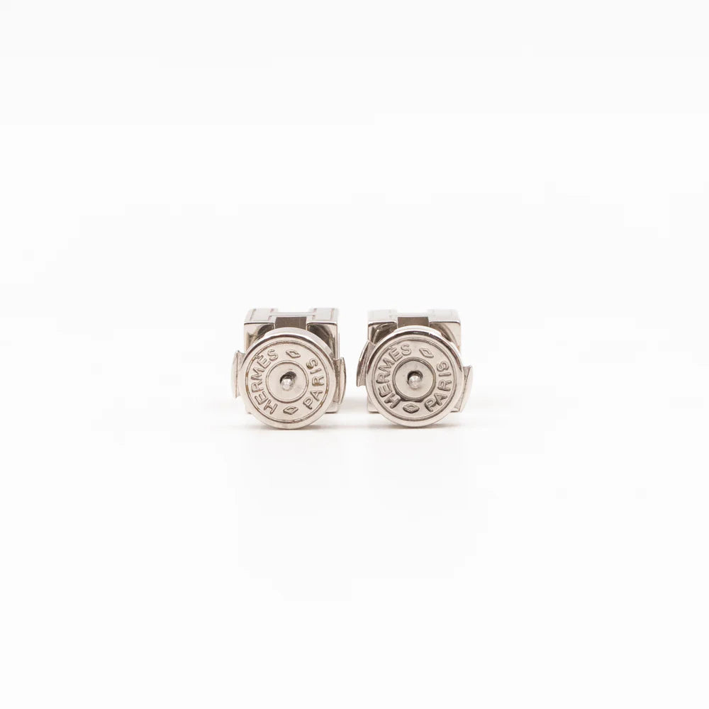 Boucles d'oreilles Hermès Cage d'H