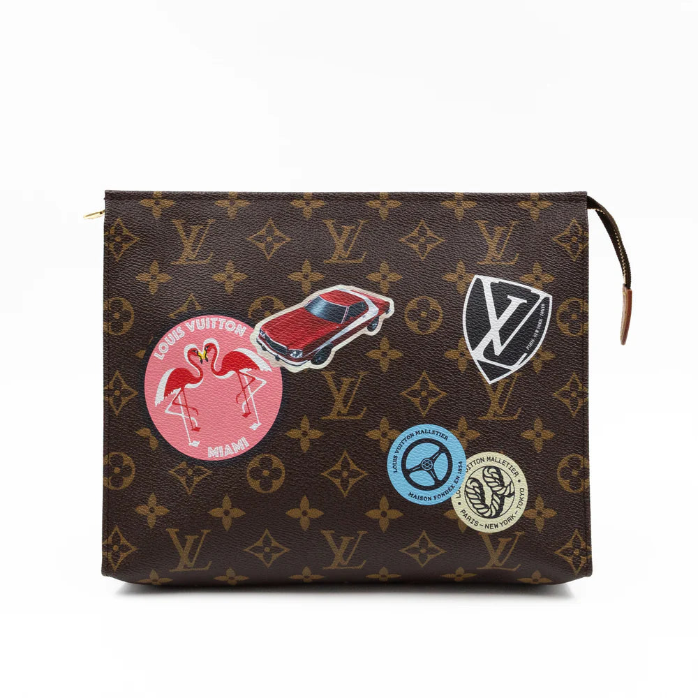 Louis Vuitton Poche 26 édition limitée Tour du monde