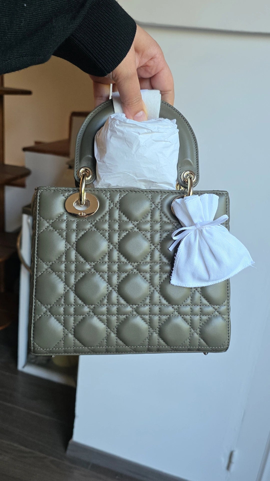 Sac ABCDior small Kaki