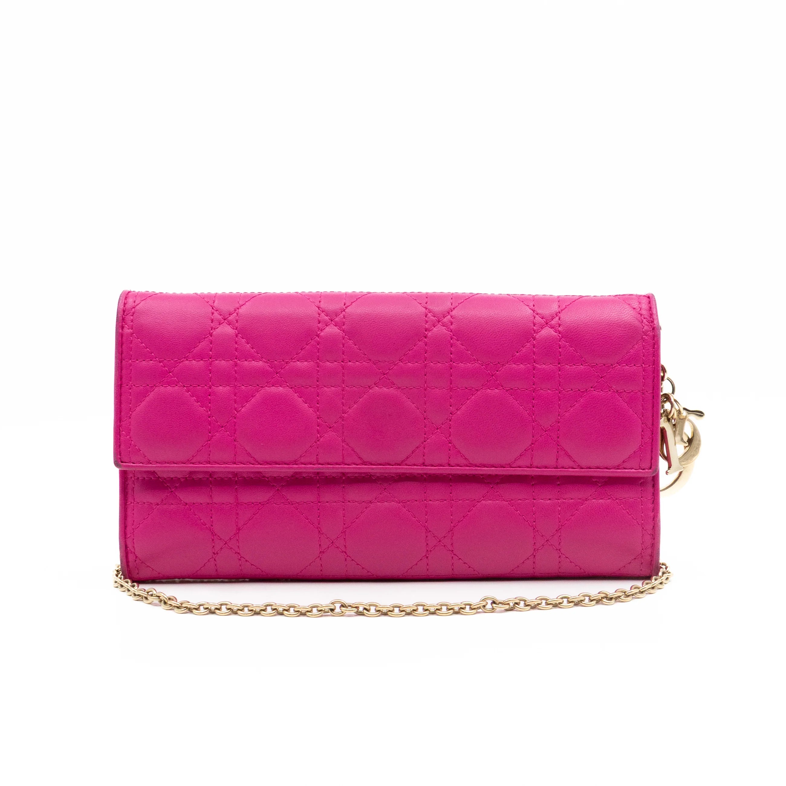 Wallet on Chain Dior cannage