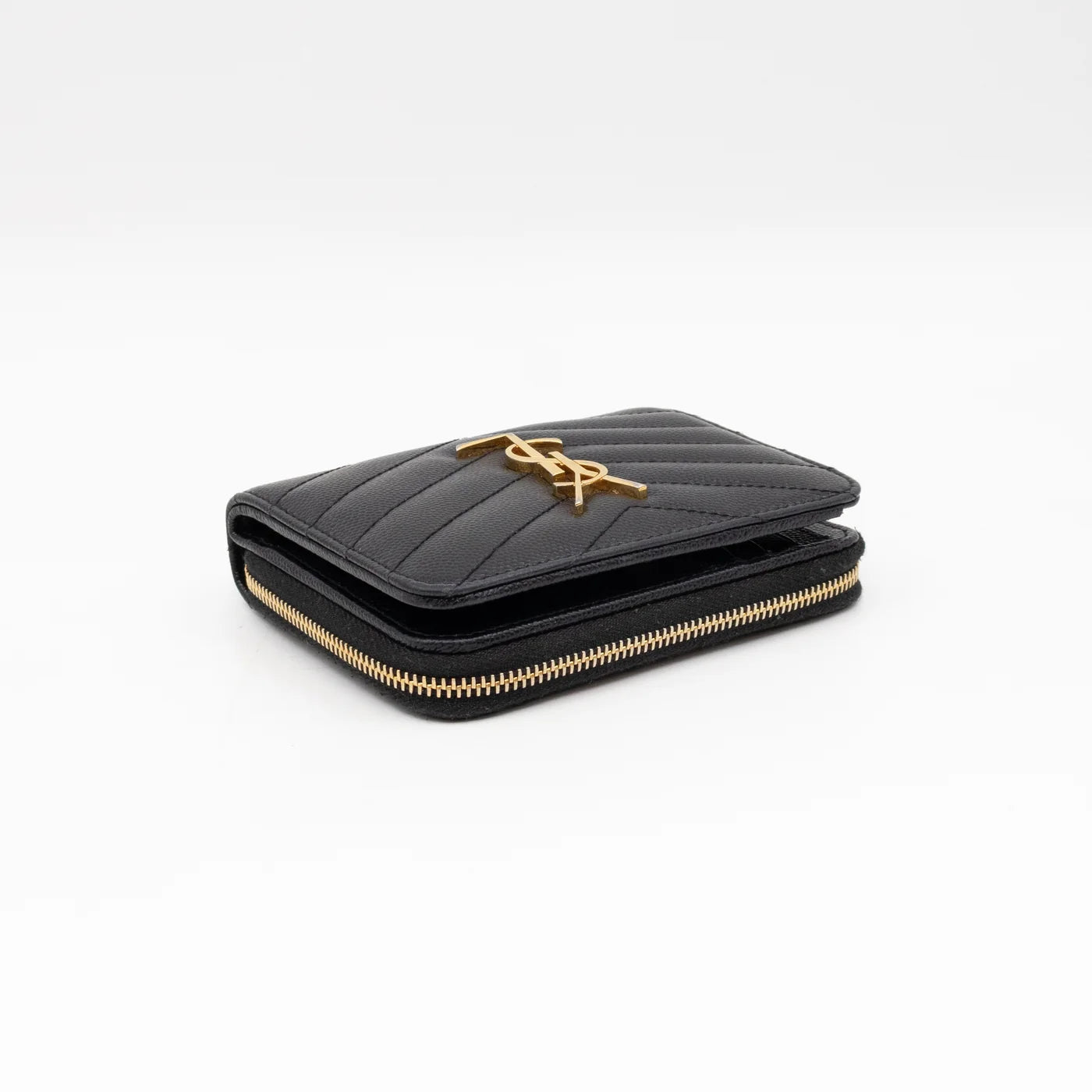 Portefeuille Saint Laurent Cassandre compact