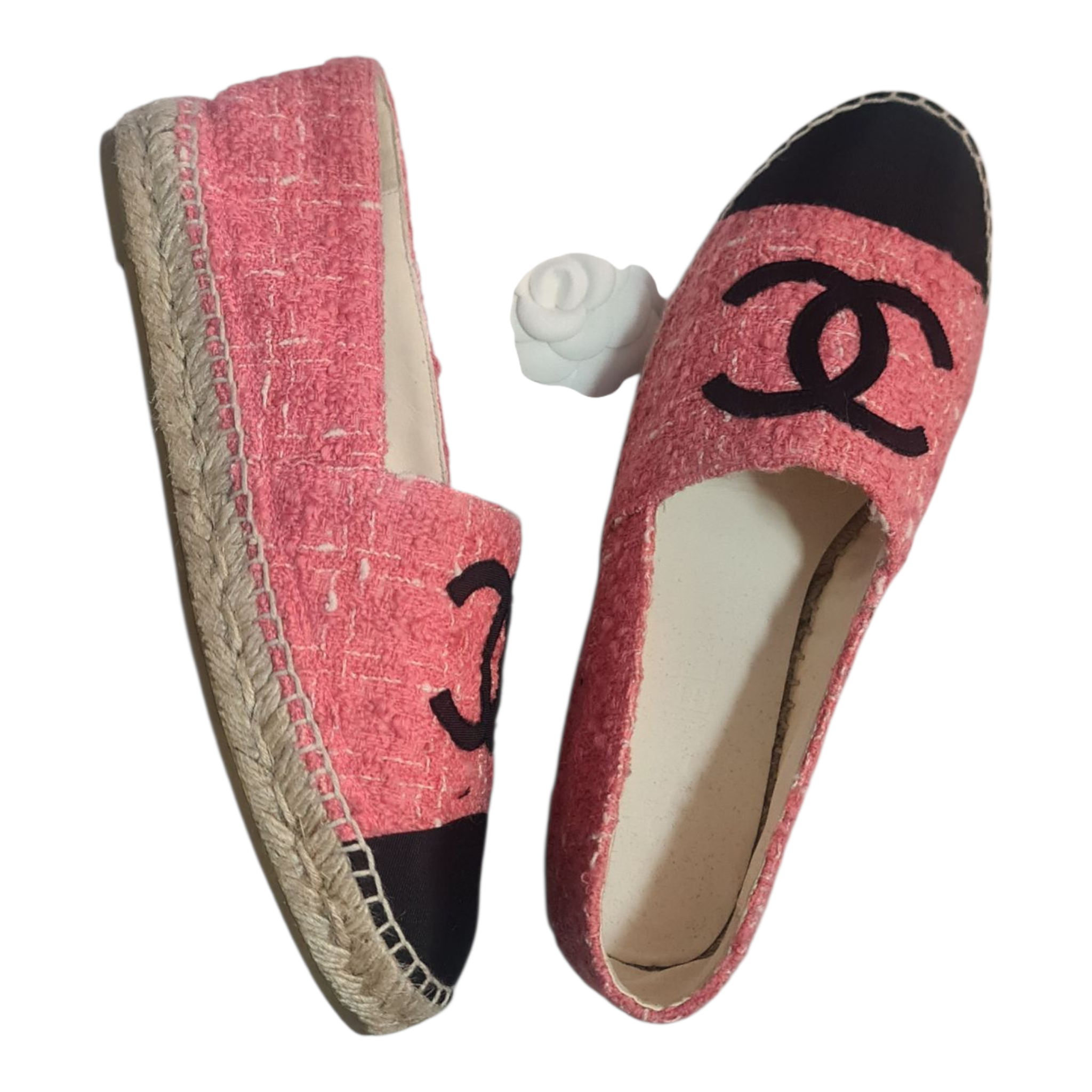 Espadrilles Chanel en tweed