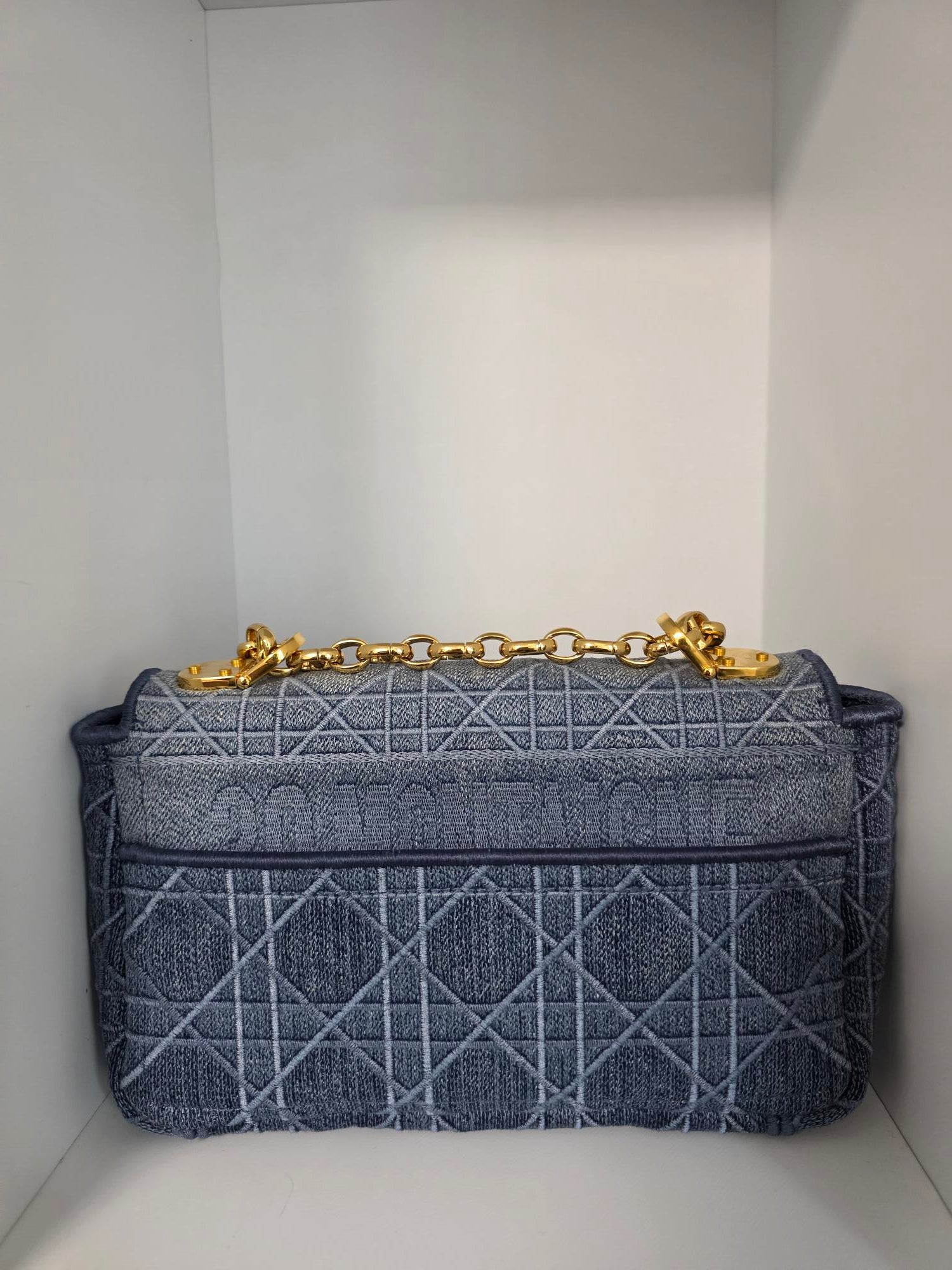 Sac Dior Caro en denim