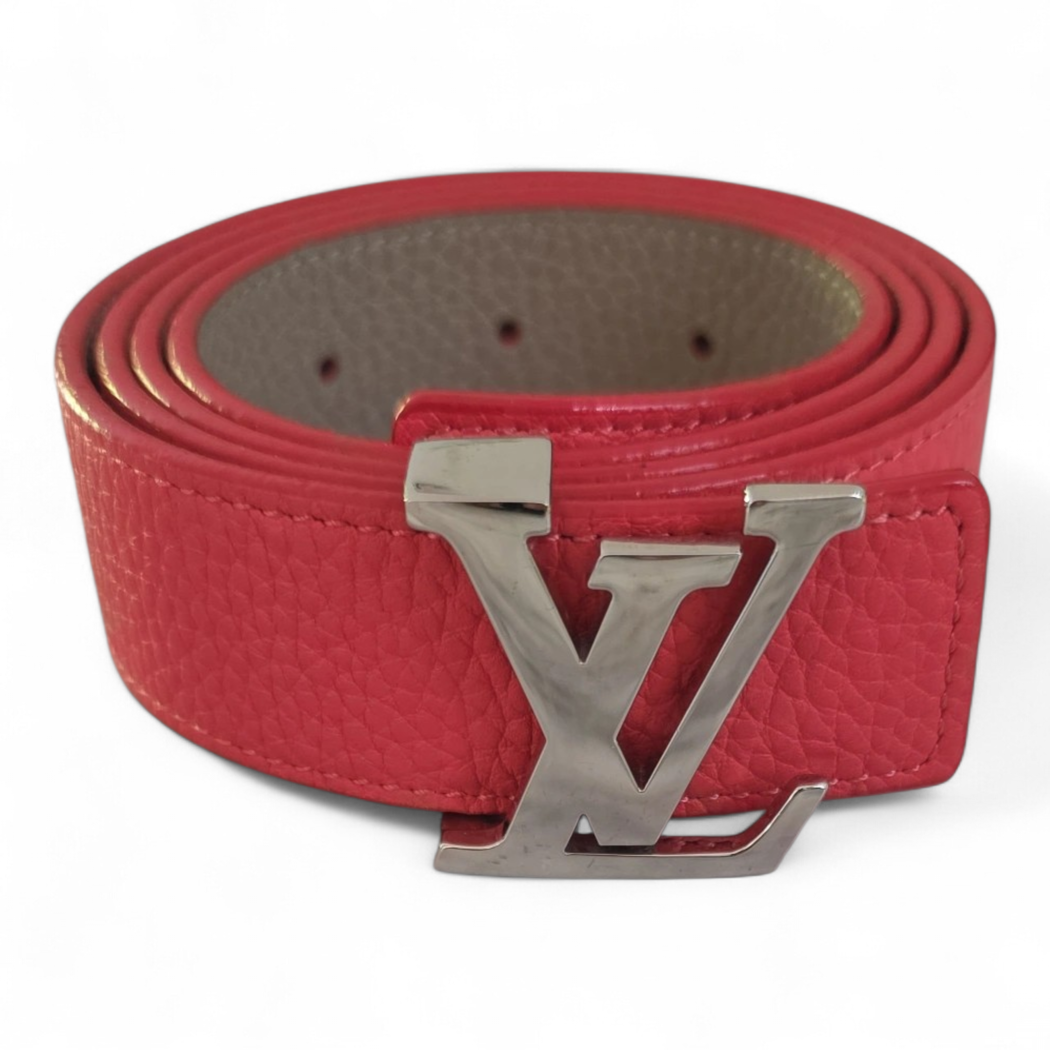 Ceinture LV initiales 30 mm Réversible