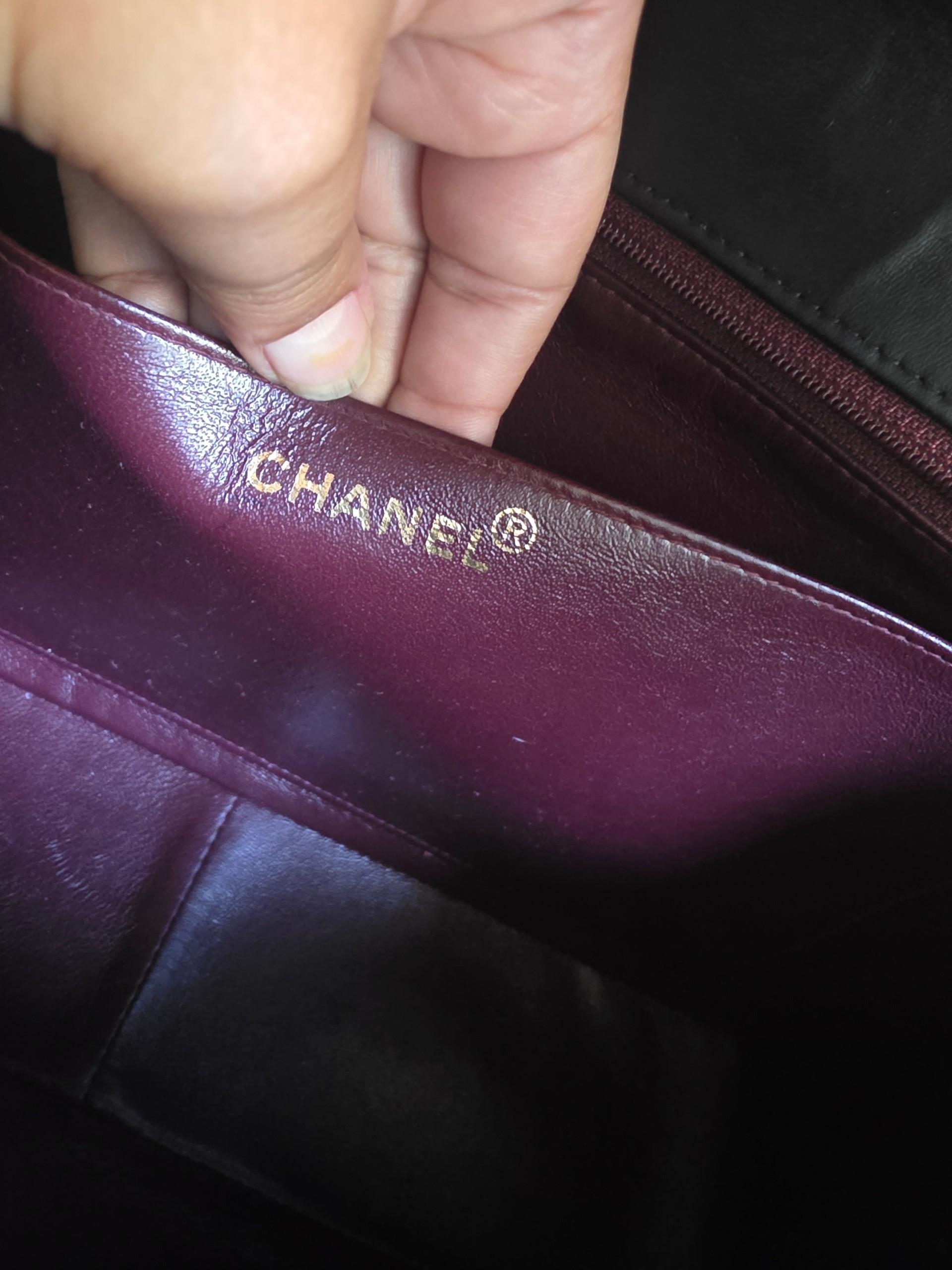 Sac Chanel timeless Jumbo vintage