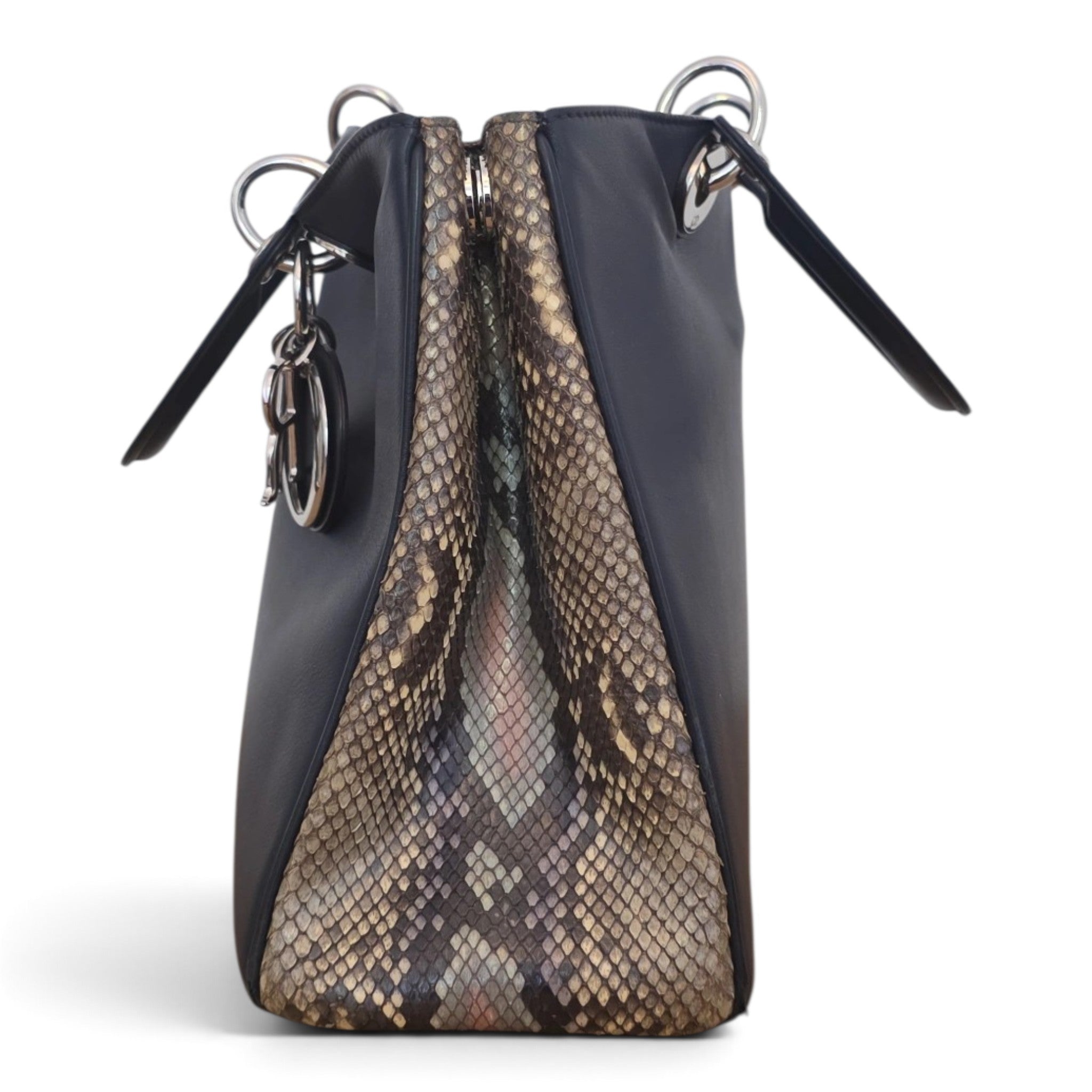 Sac Dior Diorissimo Cuir et Python