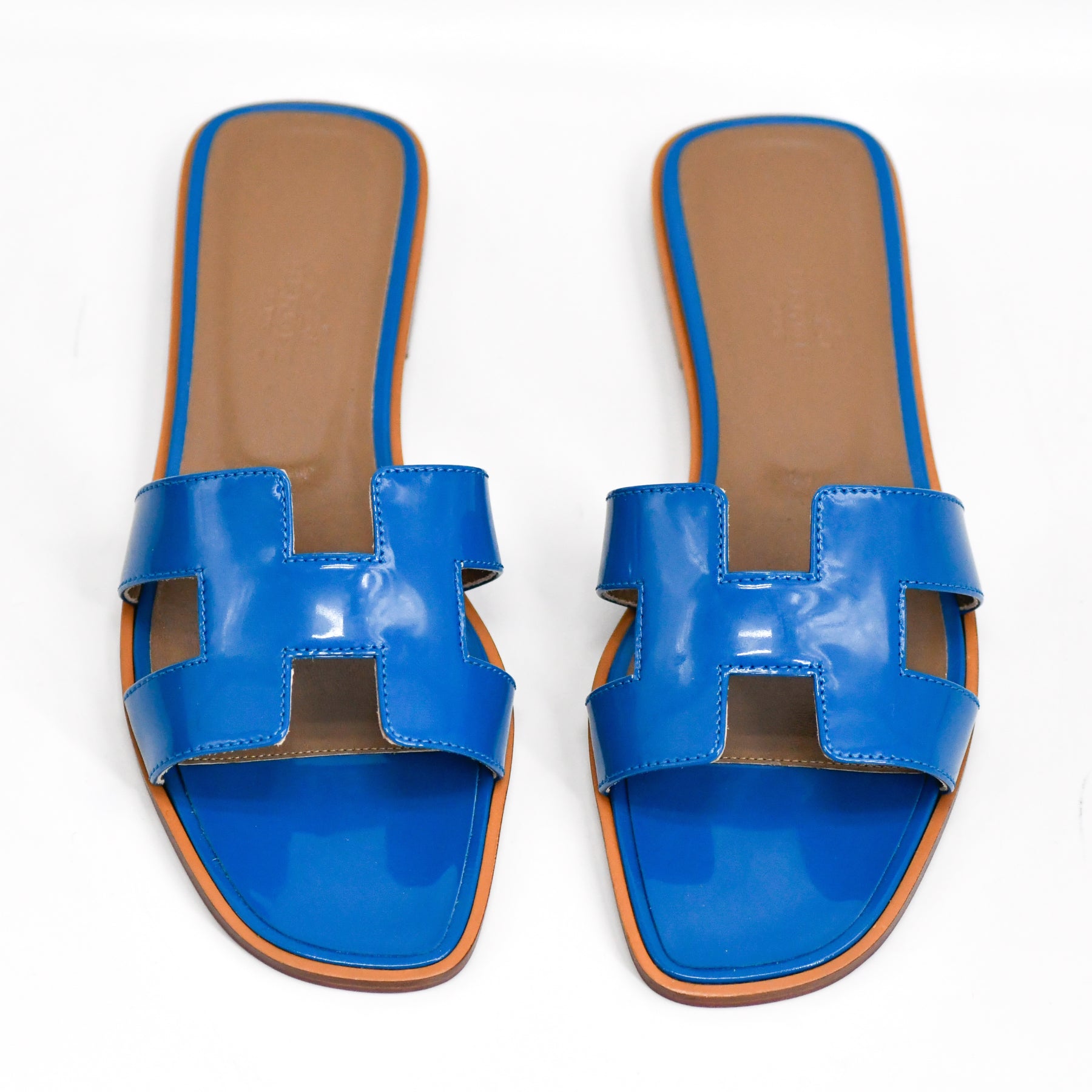 Sandales-Hermès-Oran-Bleu-38