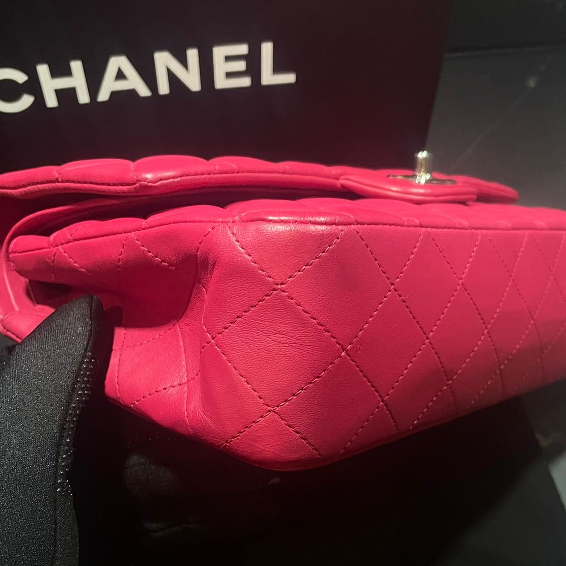 Sac Chanel timeless médium rose