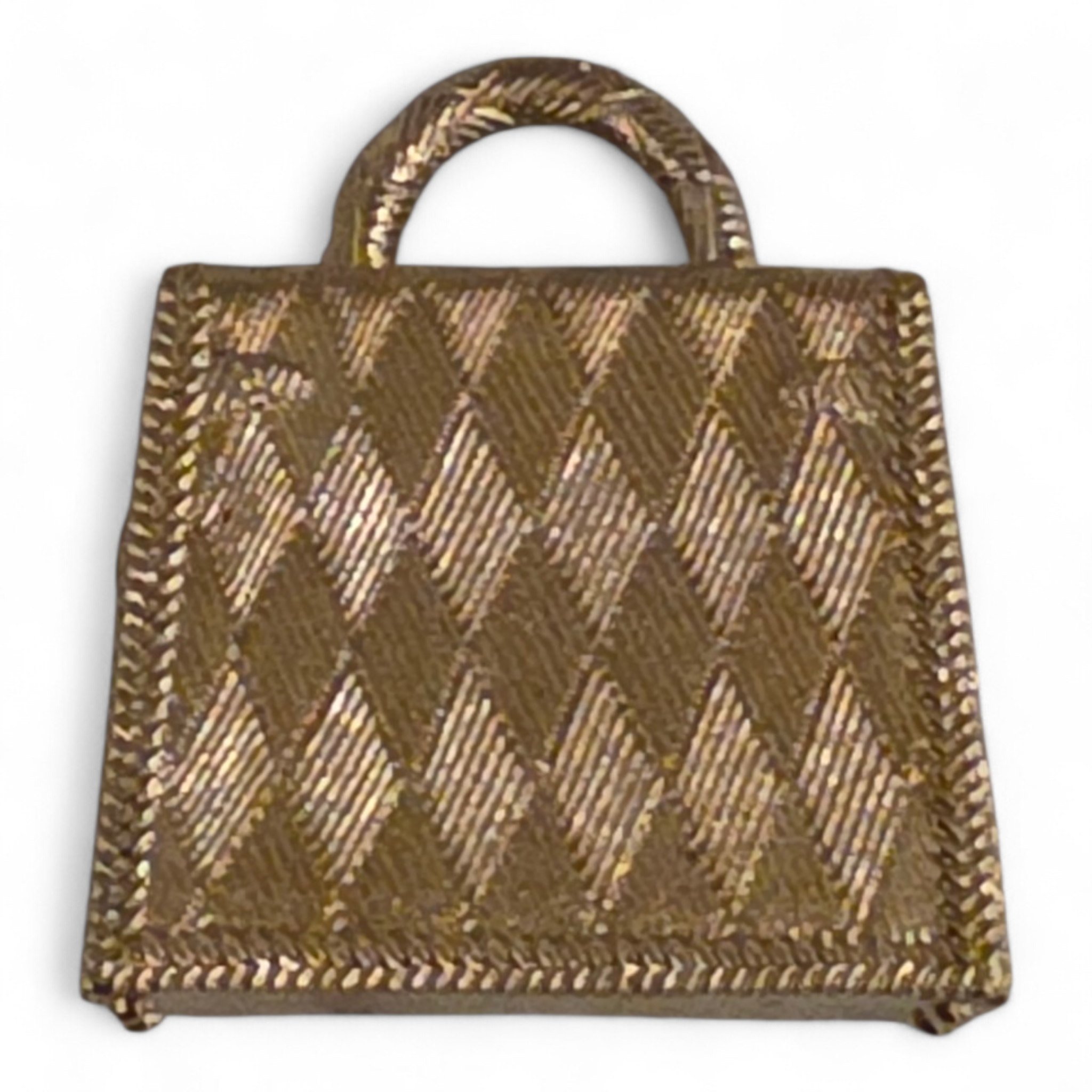 Pendentif Hermès Kelly guilloché