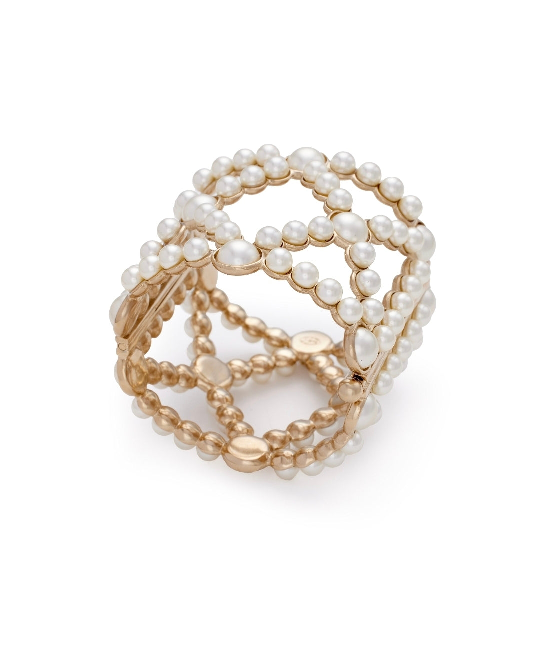 Magnifique manchette perles Chanel