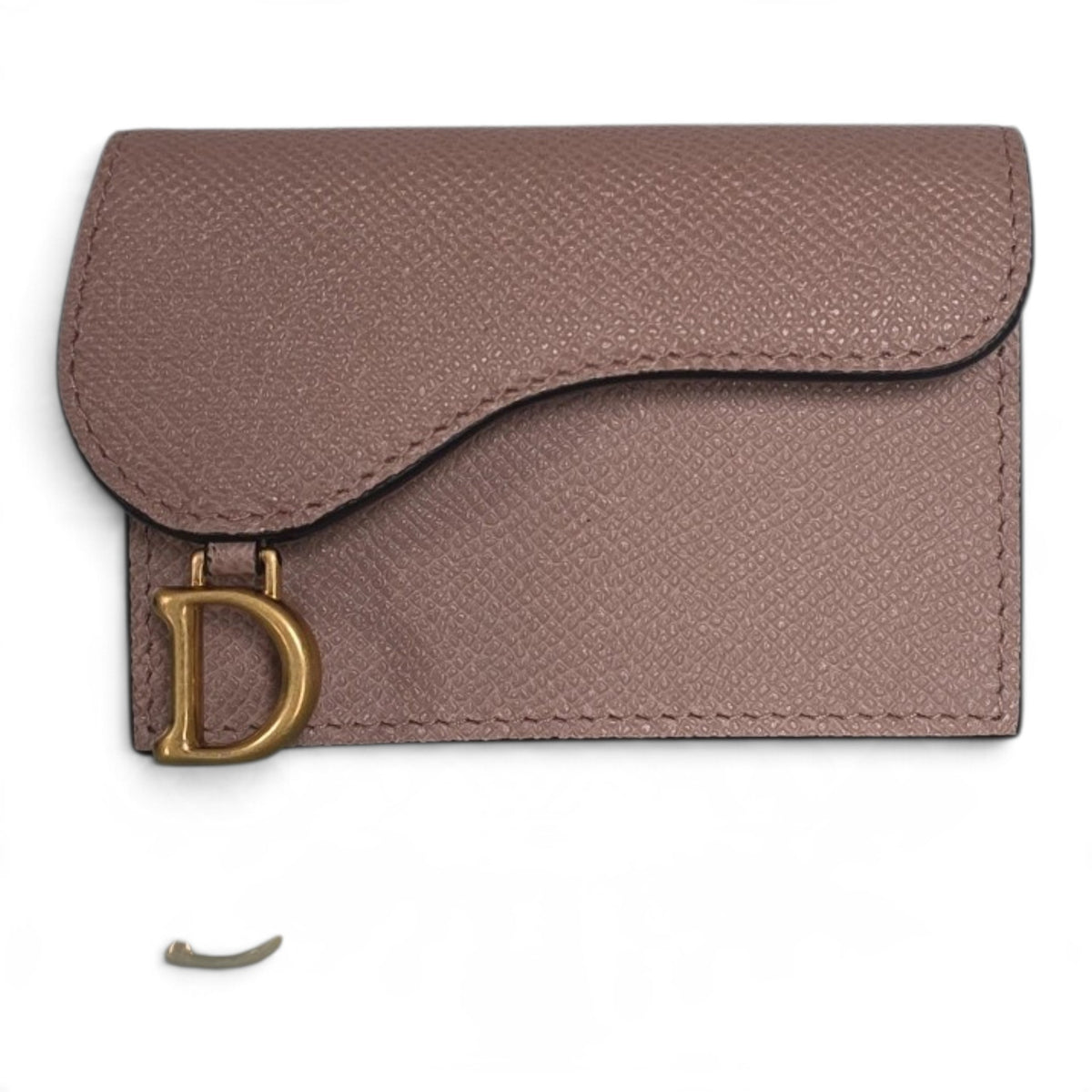 Porte cartes Dior Saddle couleur Fard