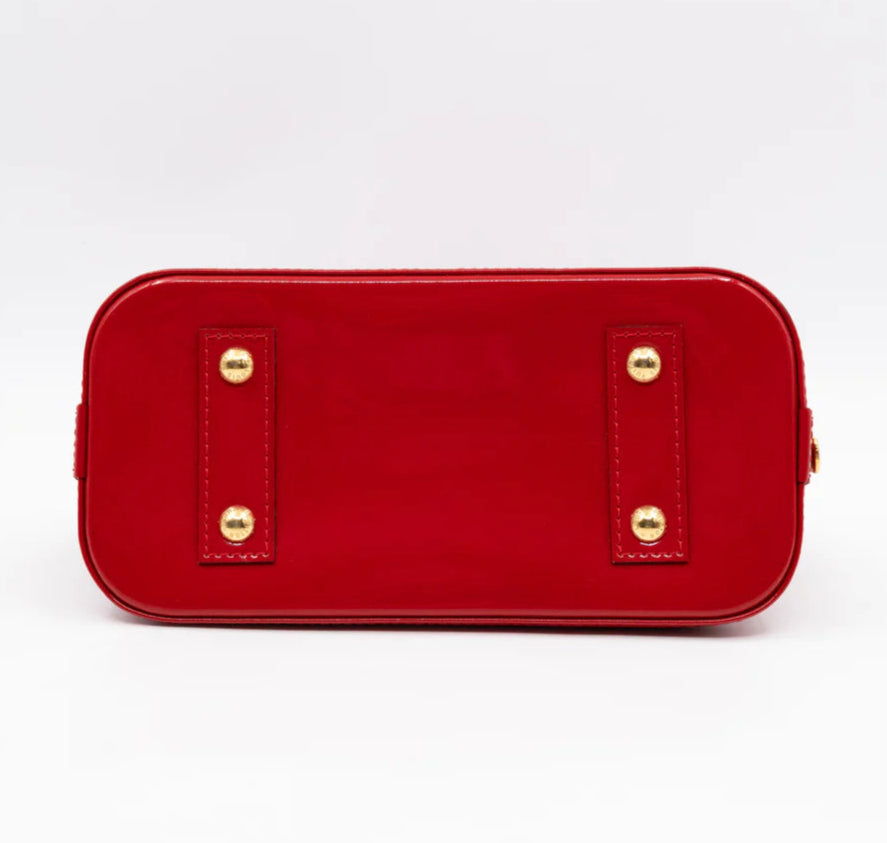 Louis Vuitton BB Alma rouge