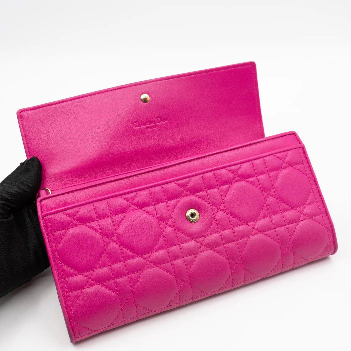 Wallet on Chain Dior cannage