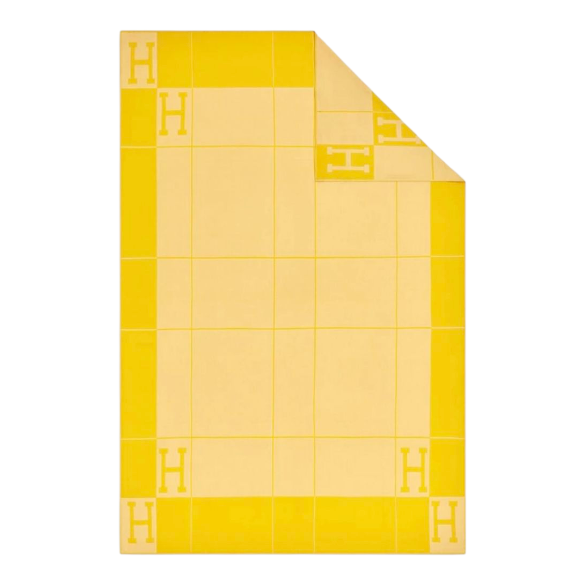 Hermès Plaid Avalon Spring 100% cachemire