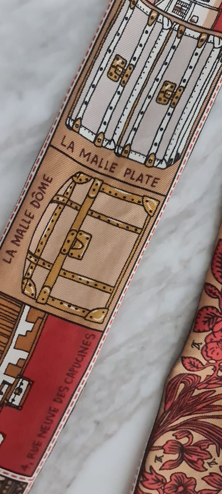 Bandeau "1854" – Édition florale