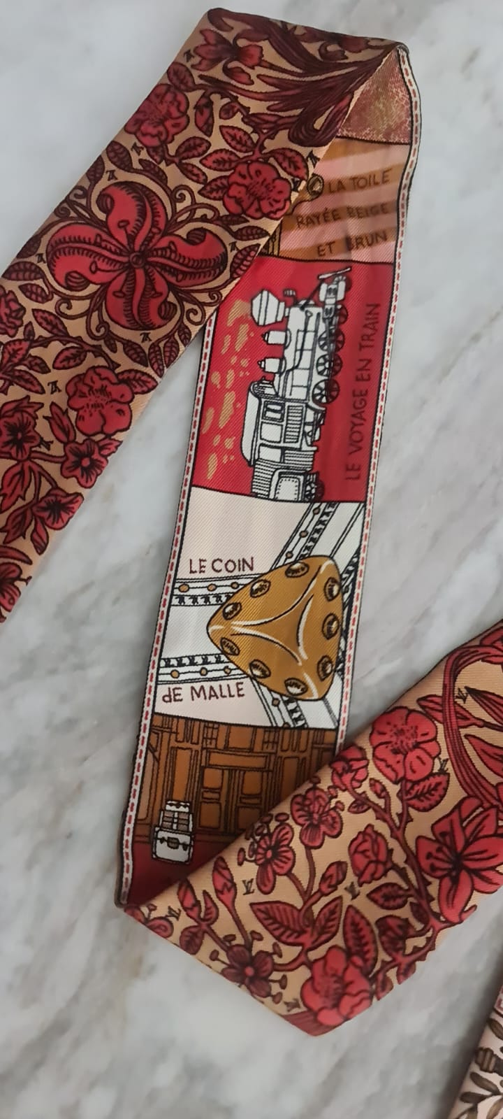 Bandeau "1854" – Édition florale